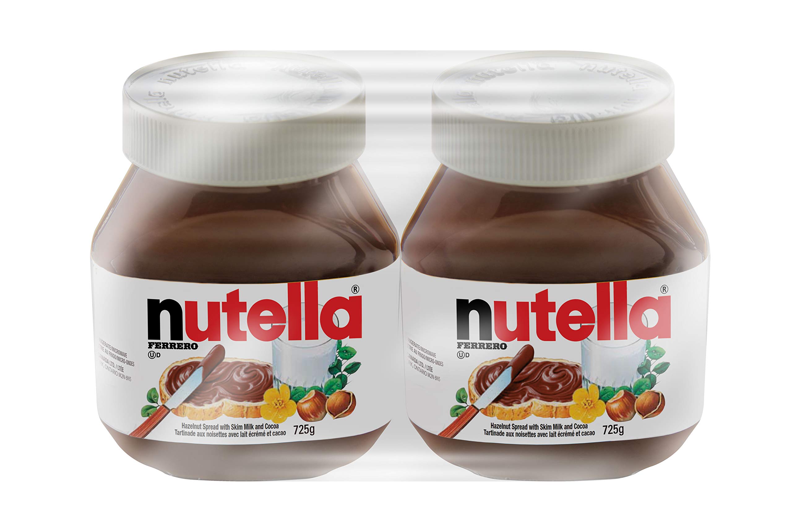 Nutella Hazelnut Chocolate Spread 725g256 Oz 2 Pack 6ct Canadian Ebay 2702