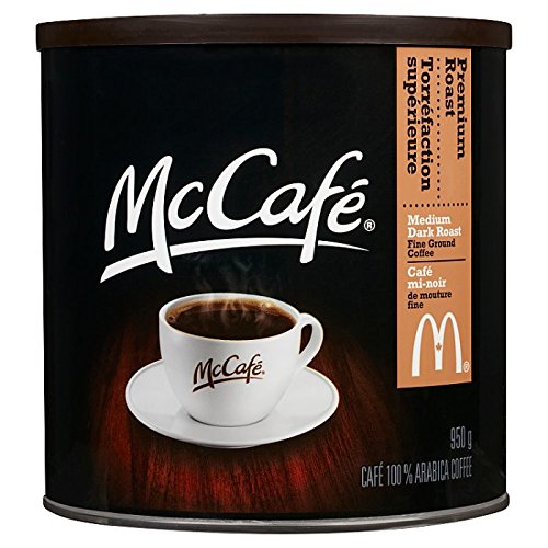 Mcdonalds McCafe Premium Coffee, Medium Dark Roast, 950 Grams/33.5