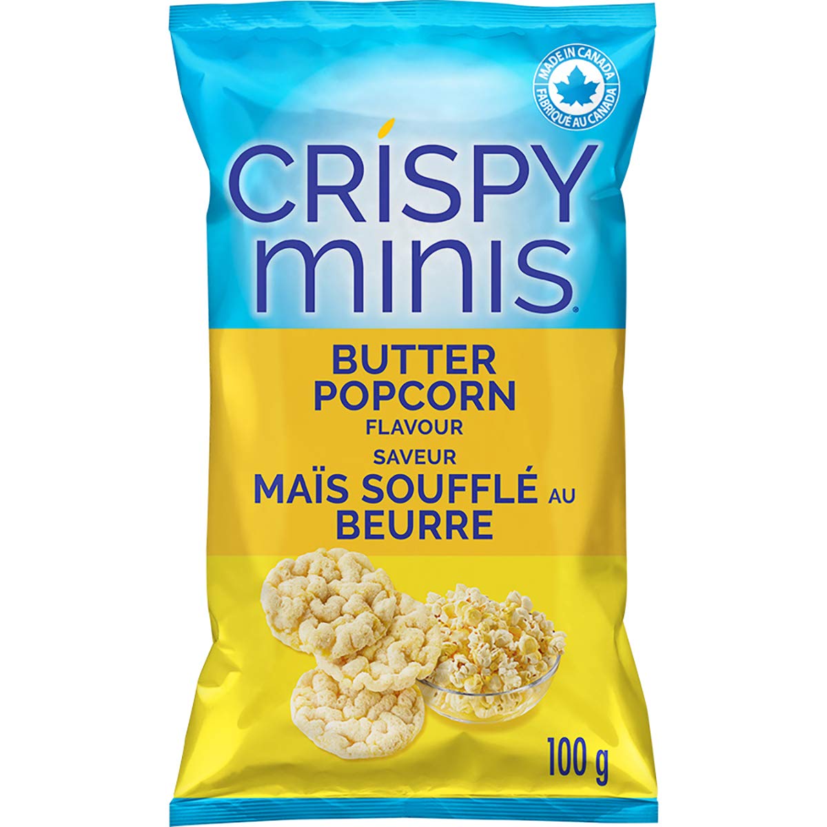 Quaker Crispy Minis Butter Popcorn (12ct) {Imported from Canada