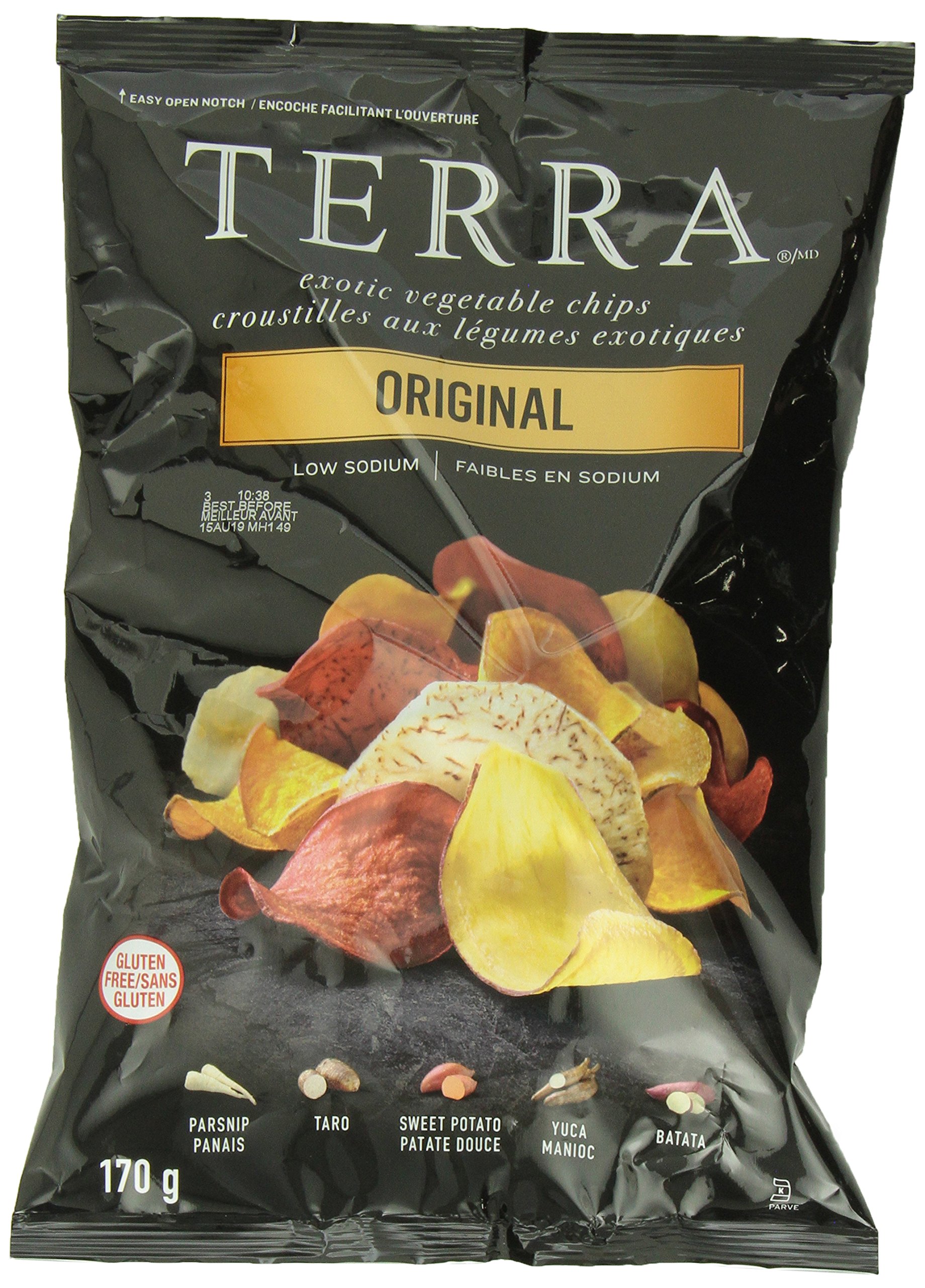 Terra Exotic Original Vegetable Chips, 170g/6 oz. (Imported from Canada