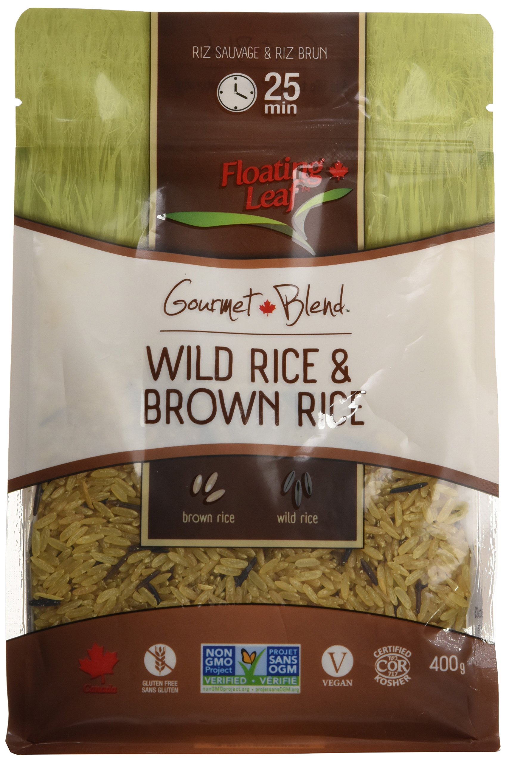 Floating Leaf Wild Rice & Brown Rice, 400g/14.10oz {Imported from
