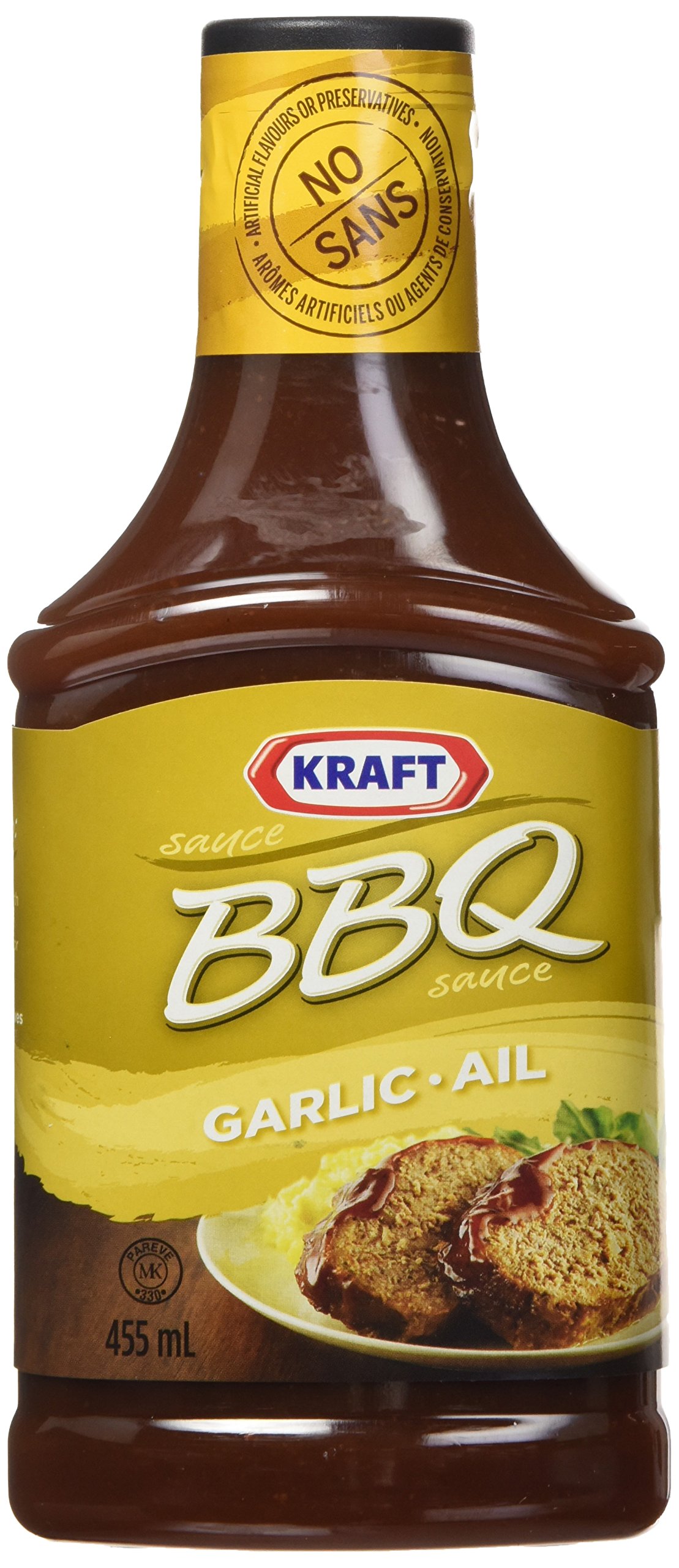 Kraft BBQ Sauce, Garlic, 455mL/15.4oz., {Imported from Canada} eBay