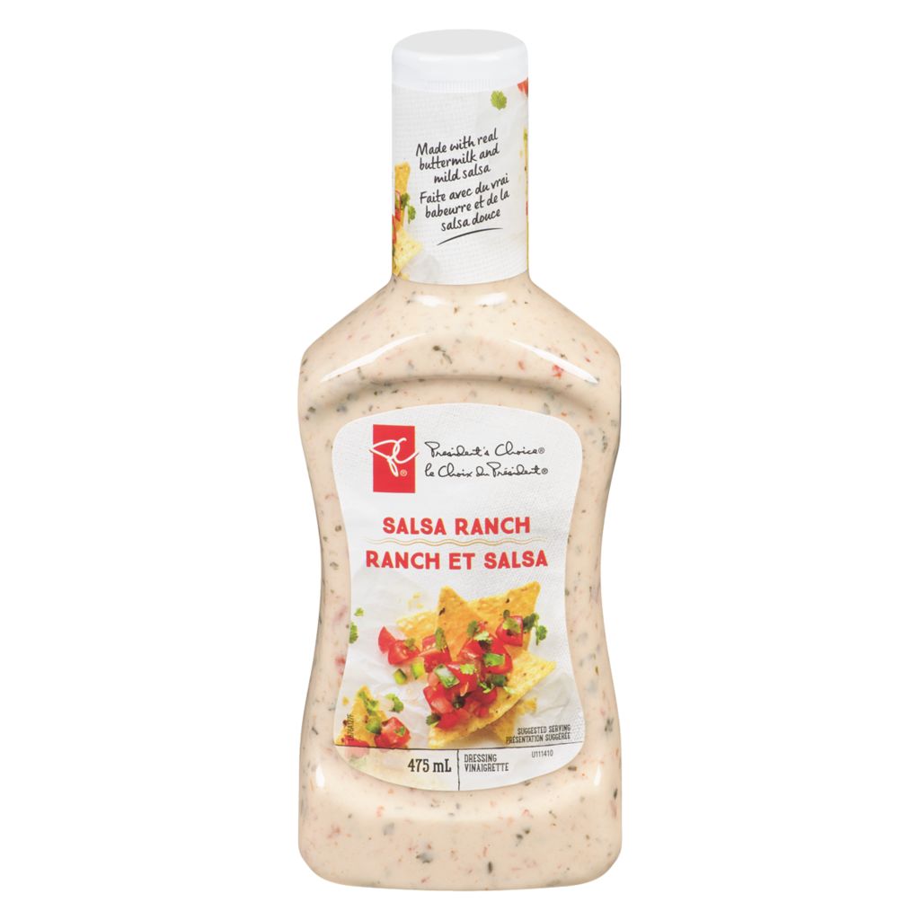 PC Salsa Ranch Salad Dressing 475ml/16 oz {Imported from Canada} eBay