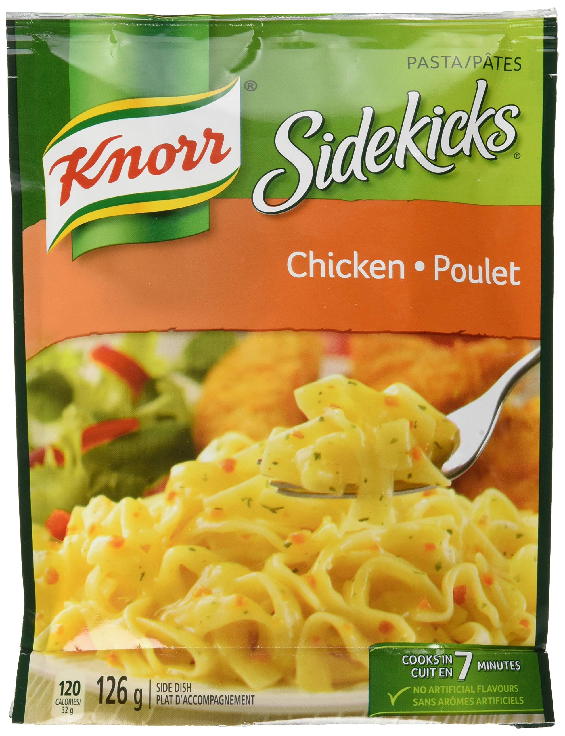 Knorr Sidekicks, Chicken Pasta Side Dish,126g/4.4oz., 8ct,{Imported