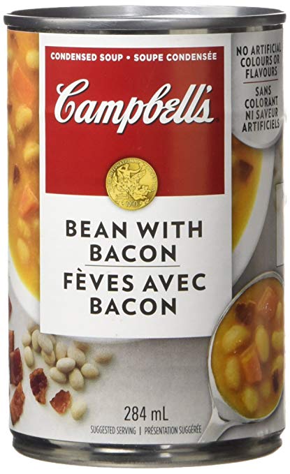 Campbell's low in fat bean with bacon soup (063211012910)