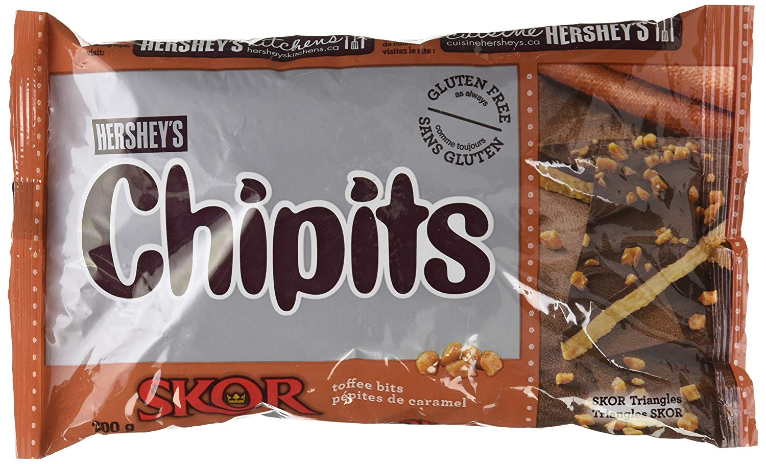 Hershey's Chipits Skor Toffee bits, 200g {Imported from Canada