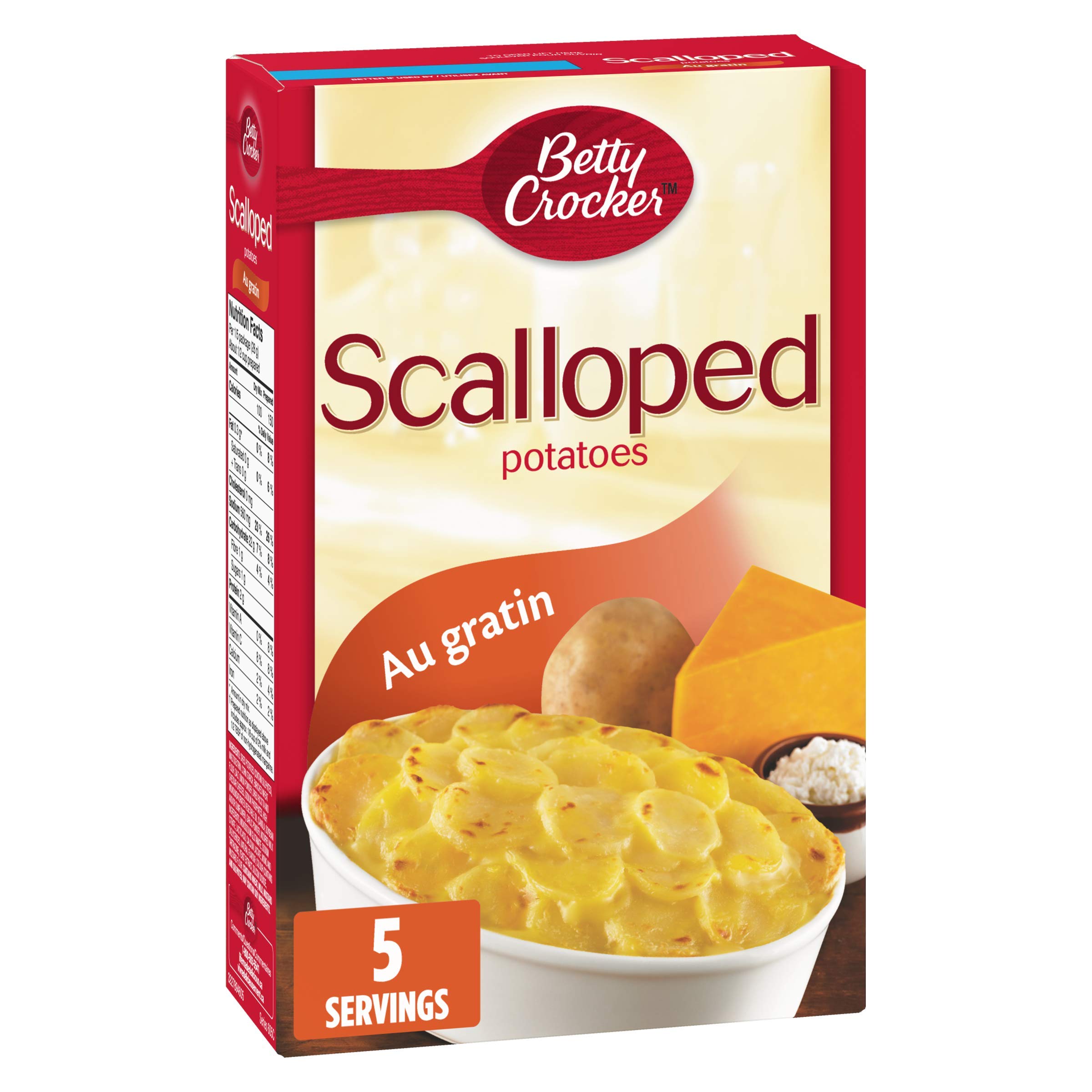 Betty Crocker, Scalloped Potato Au Gratin, 141g/5oz., {Imported from