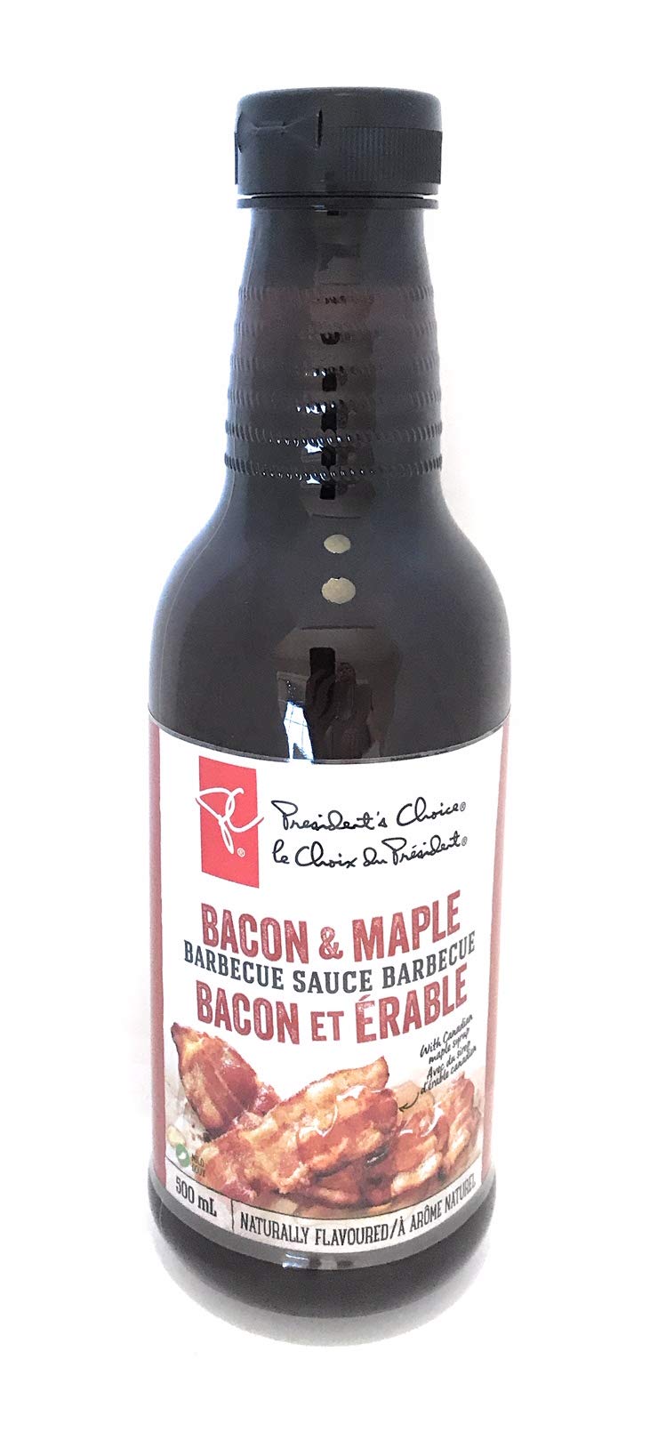 President's Choice, Bacon & Maple BBQ Sauce, 500ml/16.9oz,(Imported ...