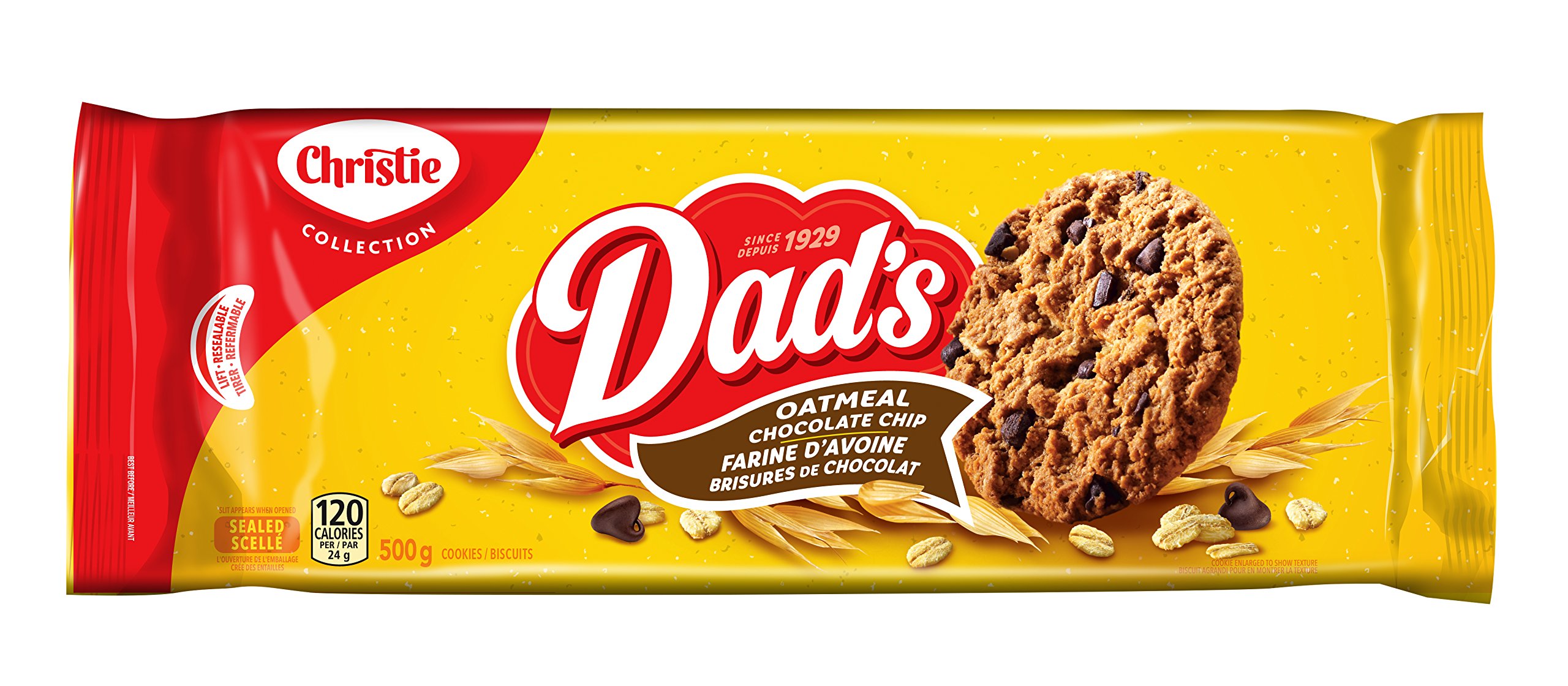 Dad's Oatmeal Chocolate Chip Cookies, 500g {Imported from Canada