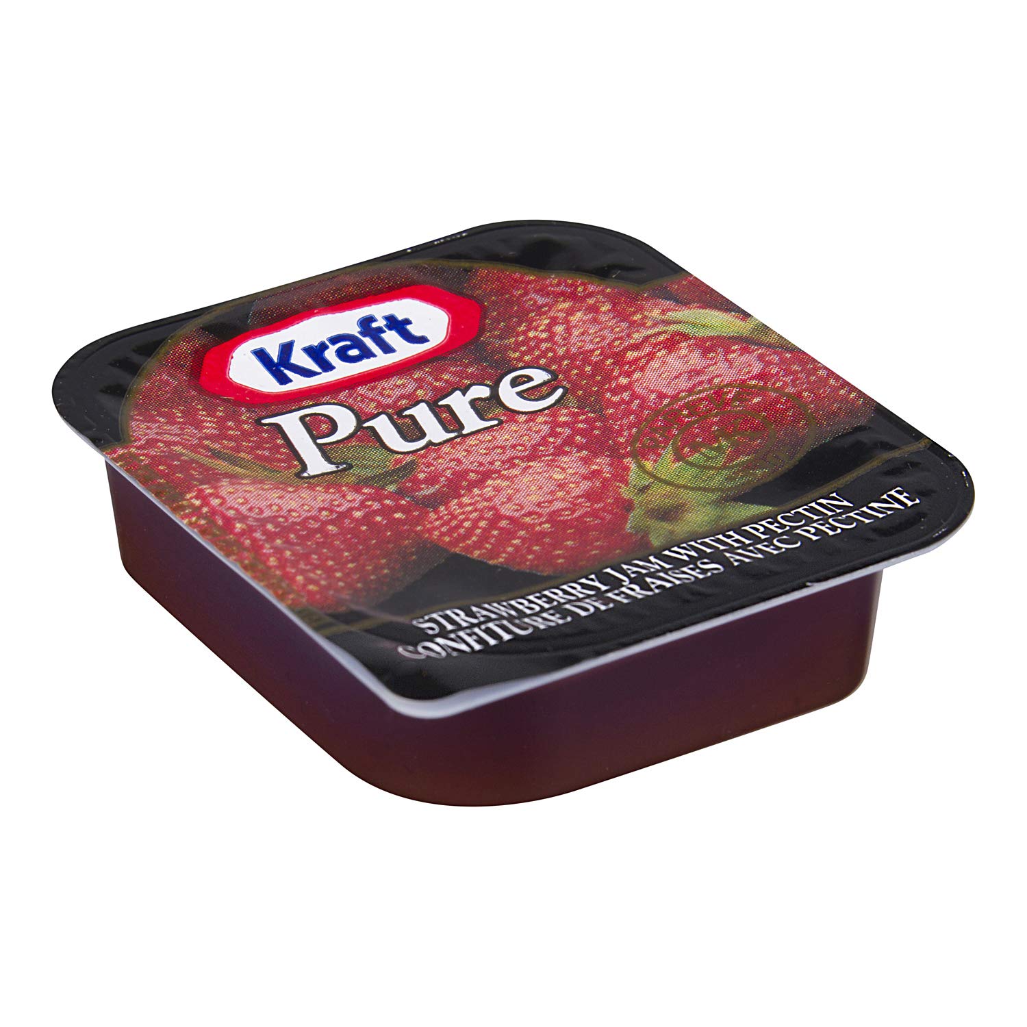 Kraft Pure Strawberry Jam, 16ml Packets, 200 Count, {Imported from