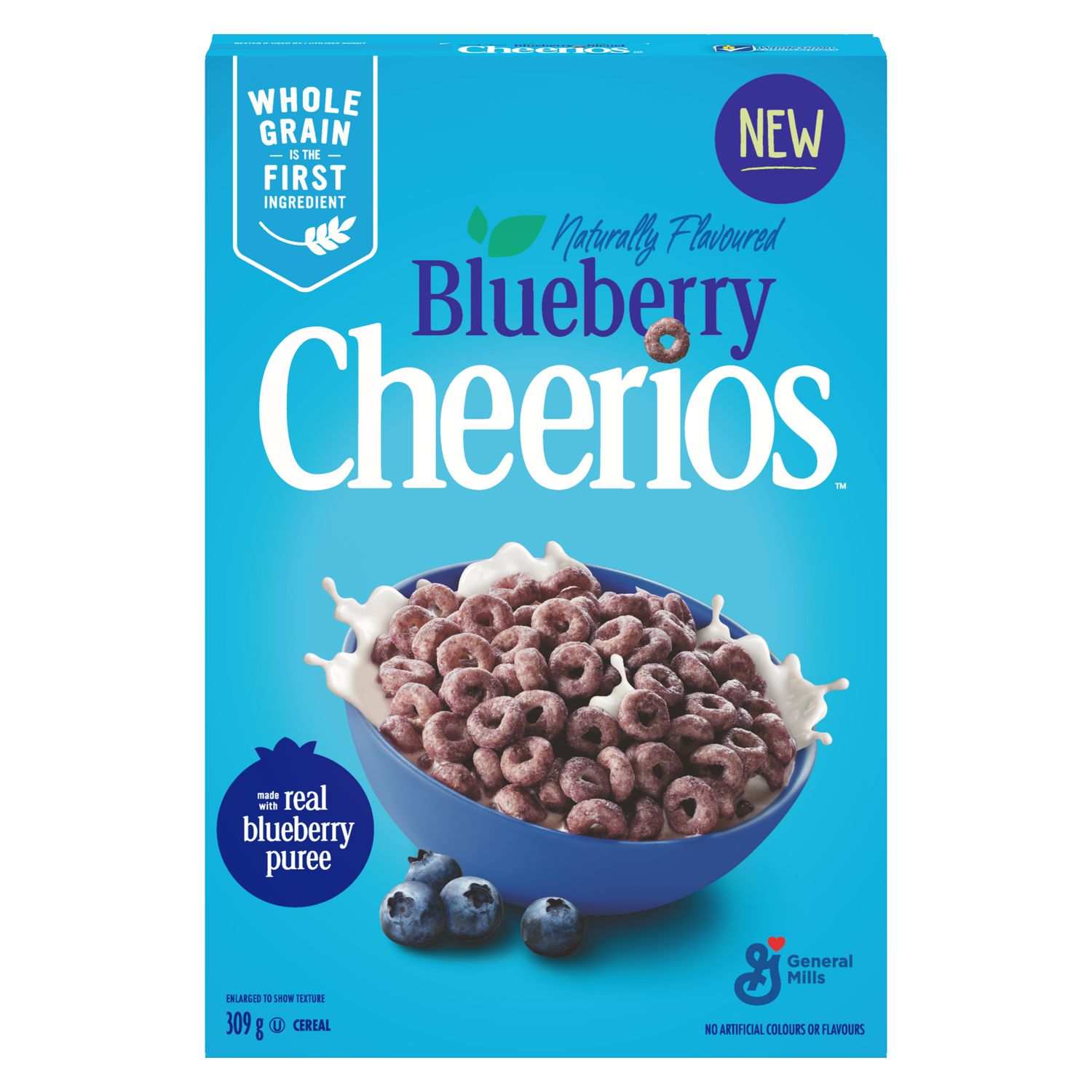 General Mills Cheerios Blueberry Cereal 309g/10.9 oz., {Imported from