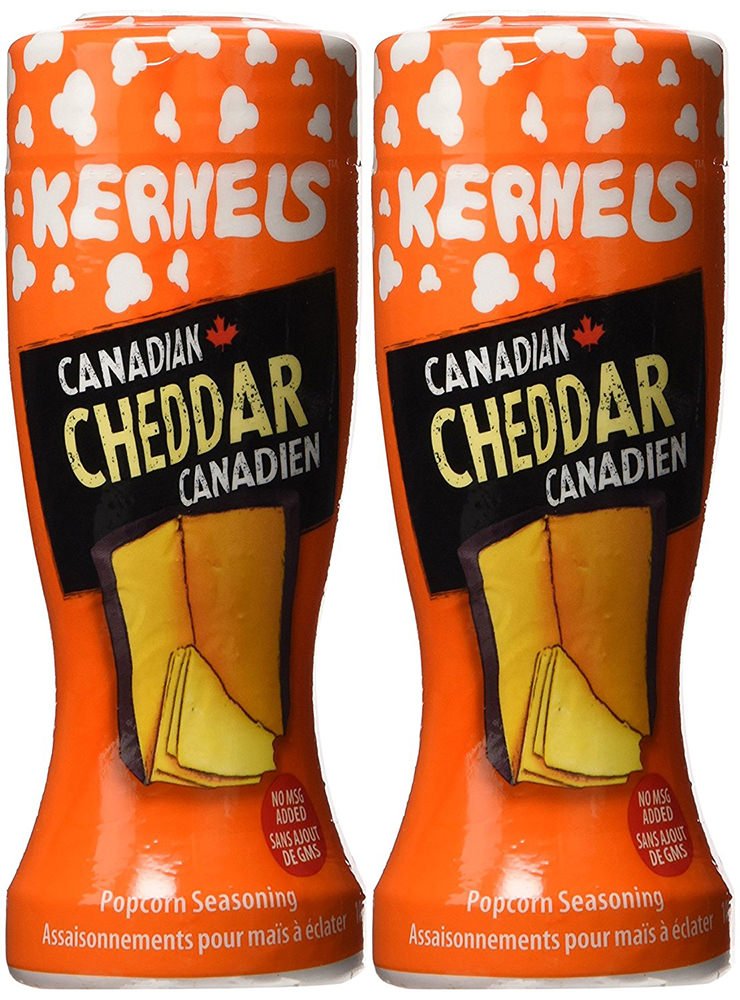Kernels Popcorn Seasoning Canadian Cheddar 100g (2 Pack) (Imported from