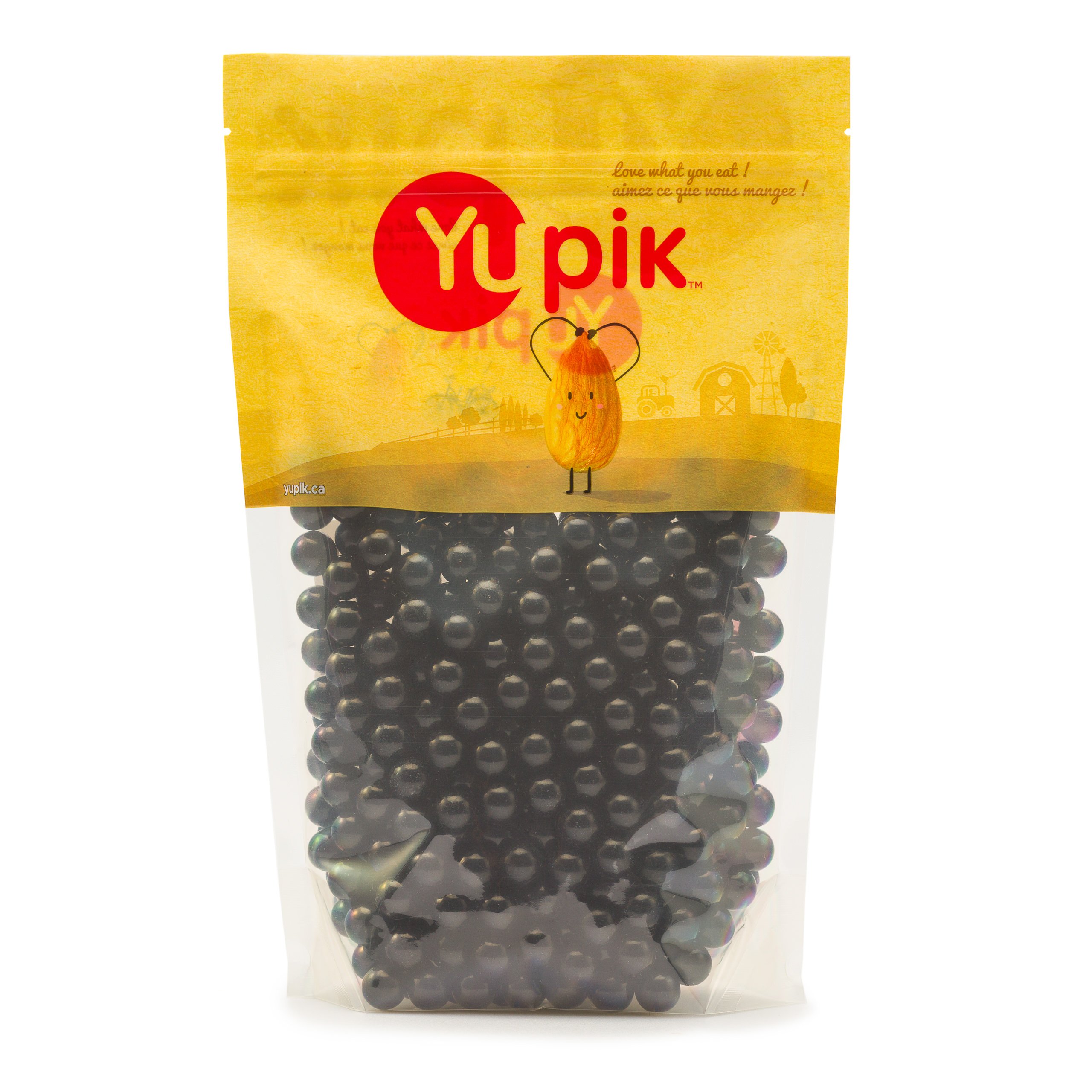 Yupik Black Licorice Jawbreakers, 1Kg/35.27 Ounces {Imported from