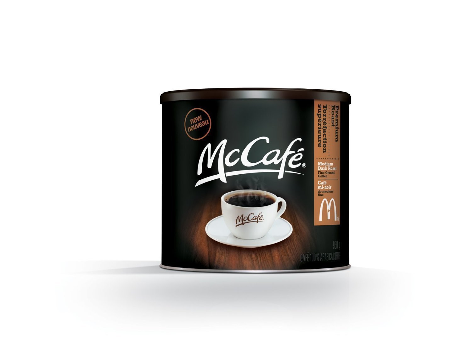 Mcdonalds McCafe Premium Coffee, Medium Dark Roast, 950 Grams/33.5 ...