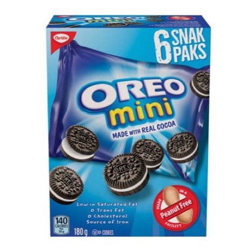 Oreo Mini Snack Paks Cookies (2 x 180g/6.34oz) {Imported from Canada ...