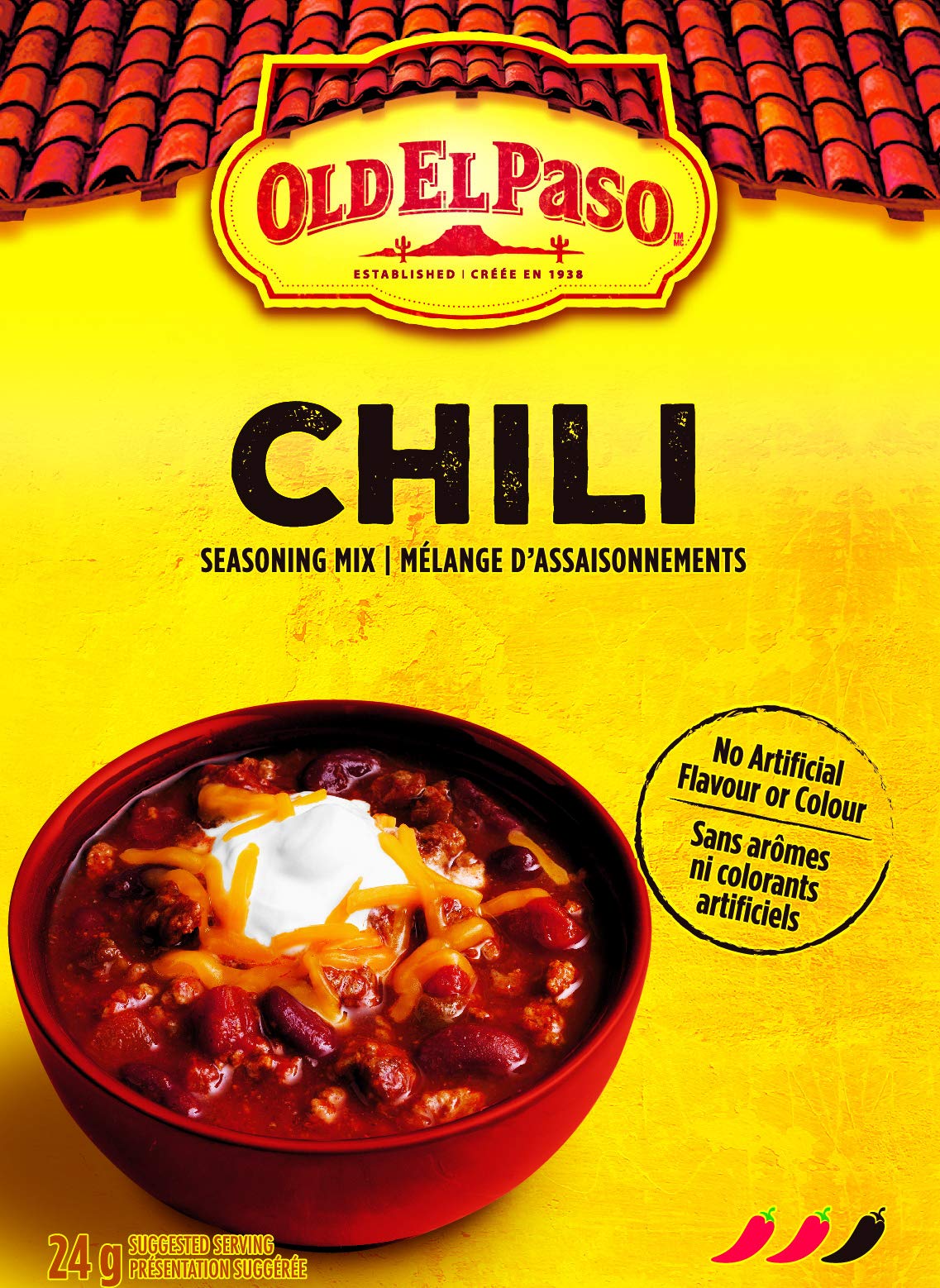 Old El Paso Chili Seasoning Mix 24g 0 8oz {imported From Canada} Ebay