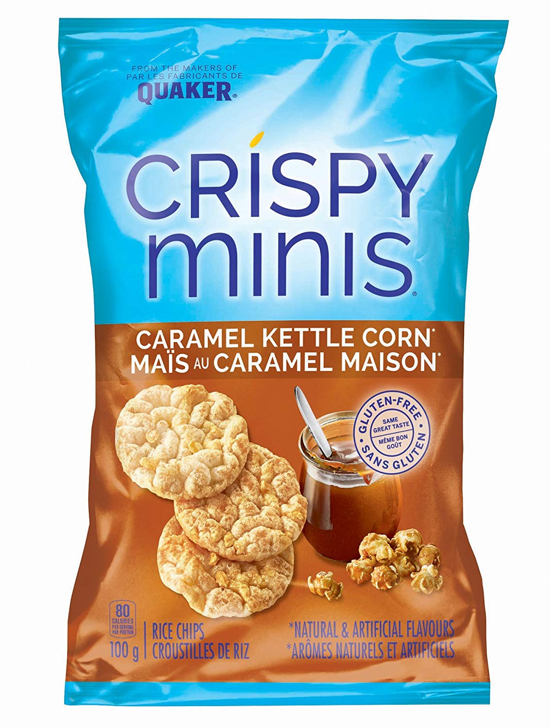 Quaker Crispy Minis Caramel Kettle Corn Rice Chips (12ct) {Imported from Canada} 55577108079 eBay
