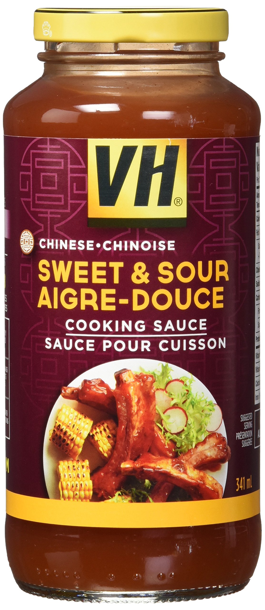 VH Sweet & Sour Cooking Sauce (12ct.), 341ml/11.5oz, Jars,{Imported