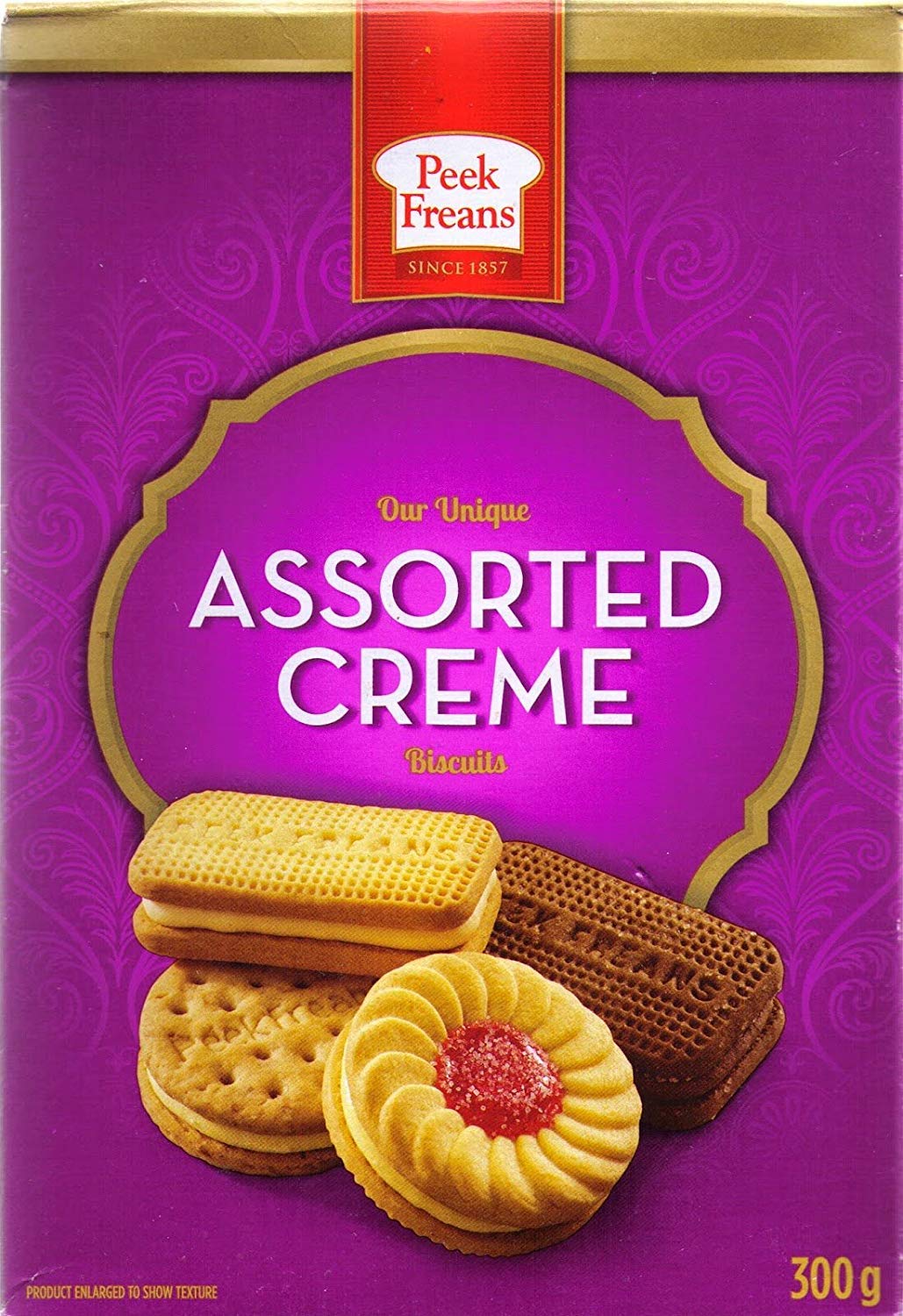 Christie Peek Frean Assorted Creme Cookies, 300g/10.6oz.(Imported from