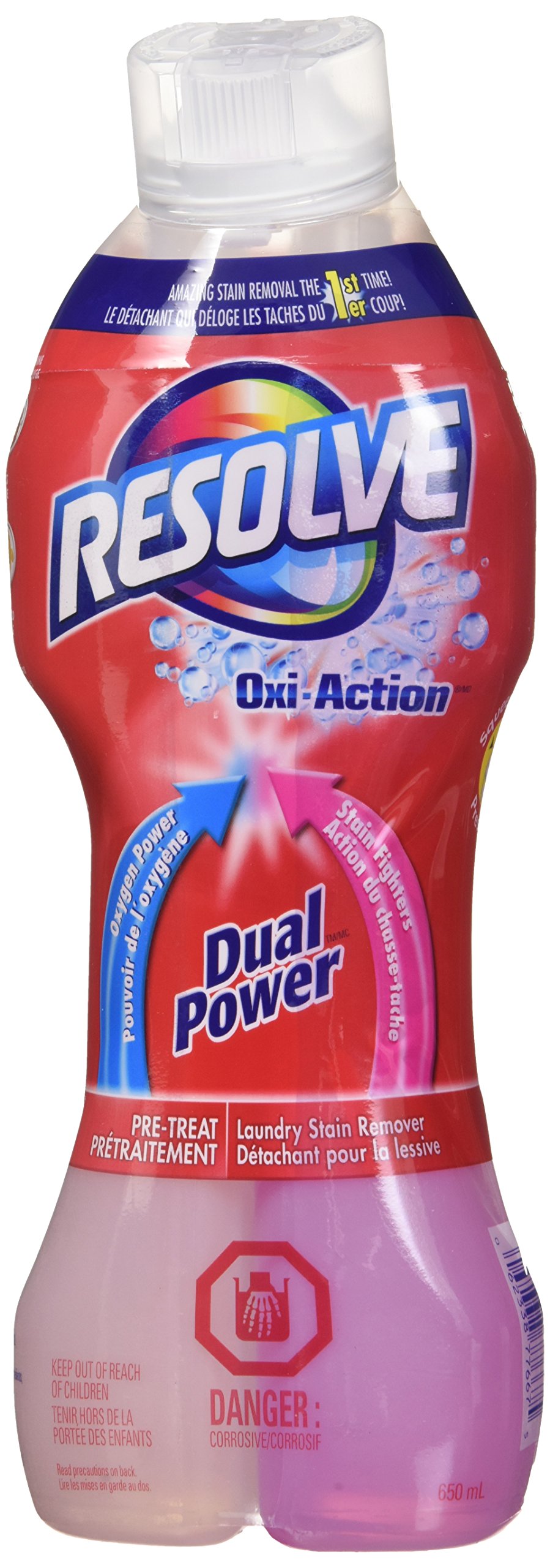 Resolve OxiAction Dual Power Pre Treatment Stain Remover 650ml/22oz
