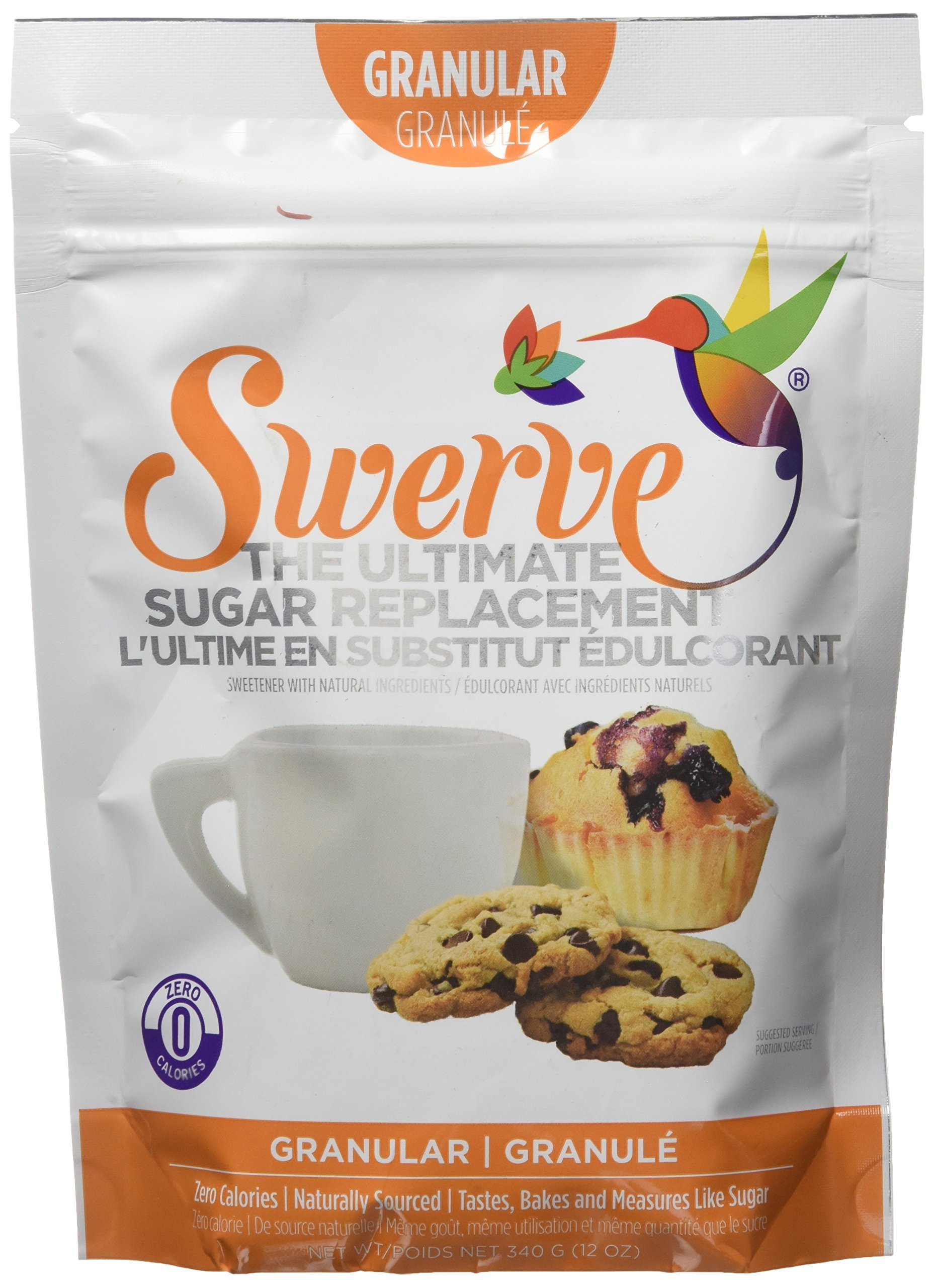 Swerve The Ultimate Sugar Replacement, Granular, 340g/12 oz {Canadian ...