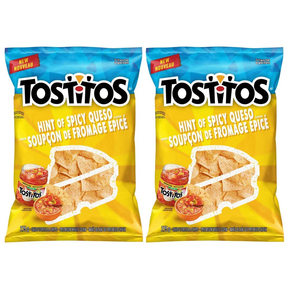 tostitos chips spicy queso