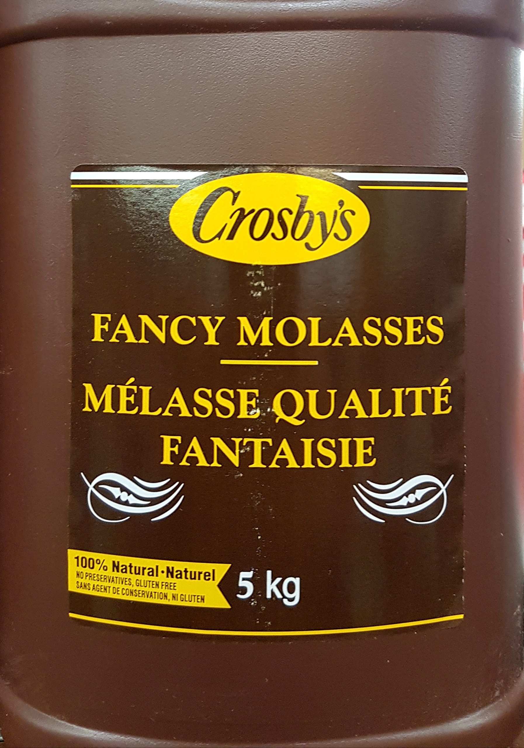 Crosbys Fancy Molasses 5 kilograms 11.02 pounds {Imported from Canada