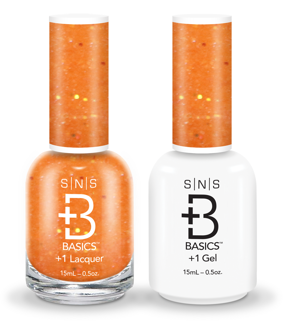SNS Basics 1 + 1 Matching Polish and Gel LED/UV, .5oz