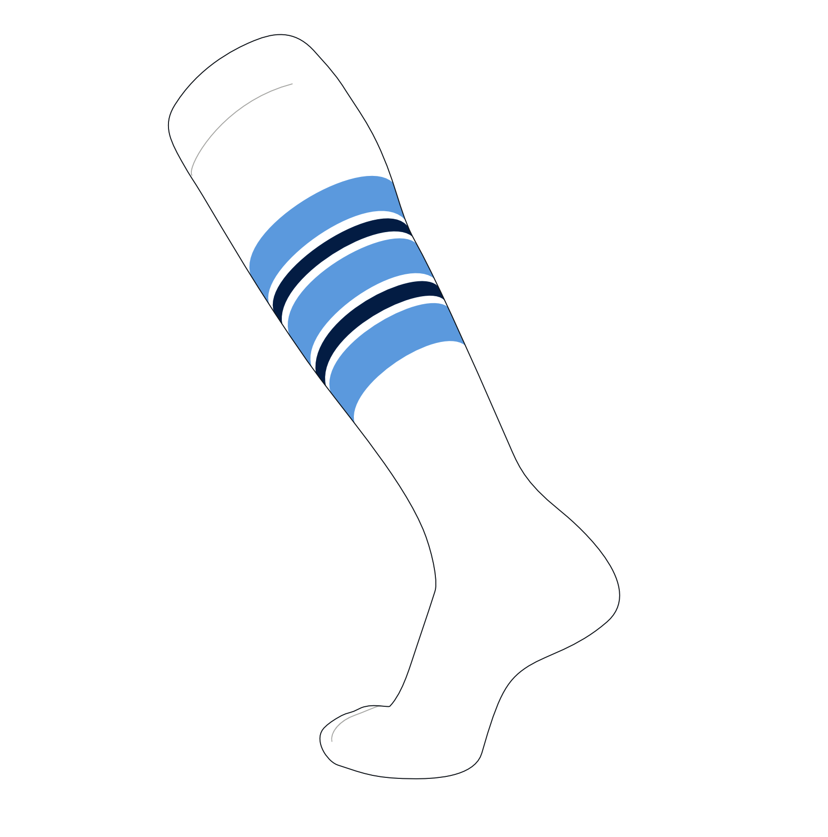 baby striped socks