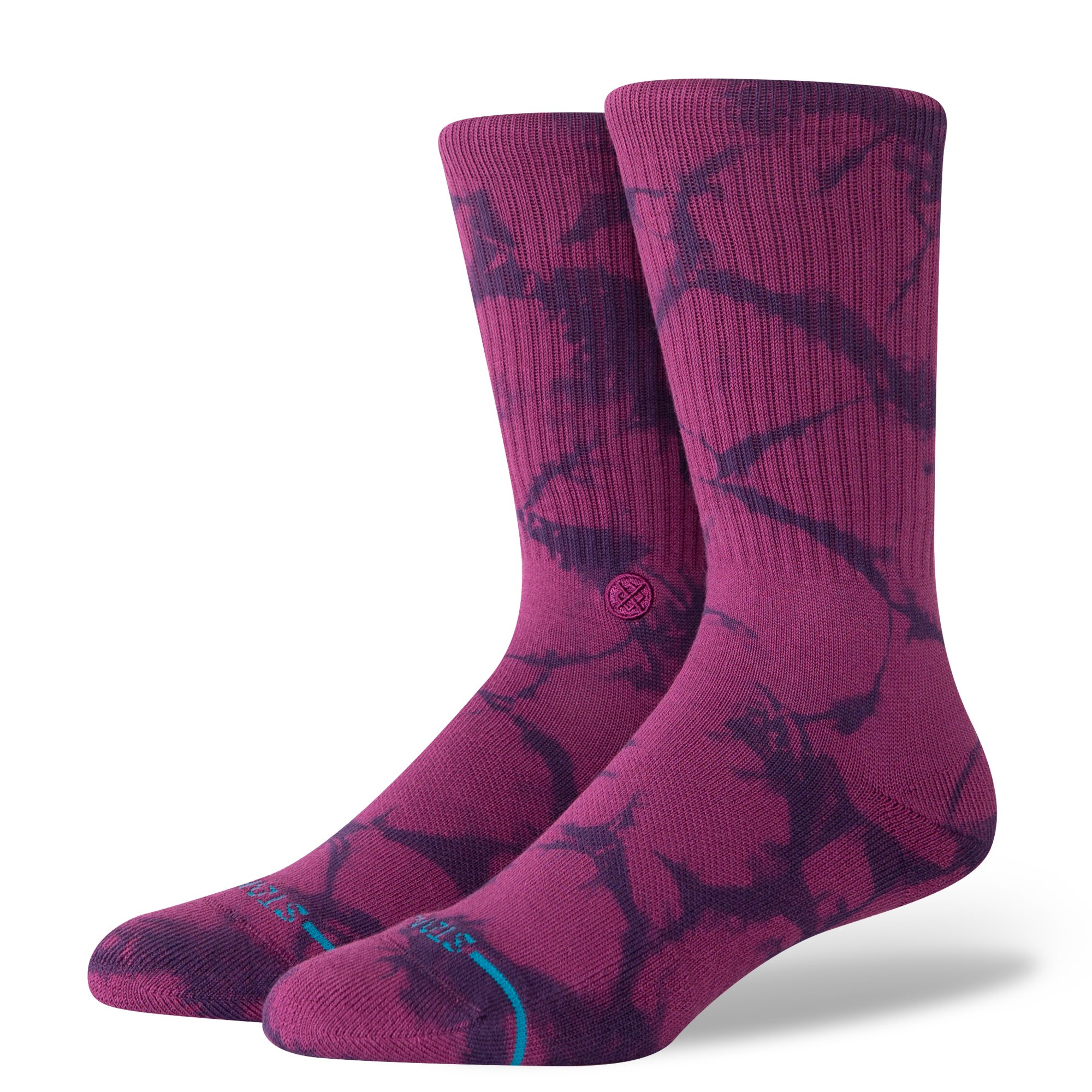 Stance mens Icon Dyed Crew socks - Picture 8 of 10