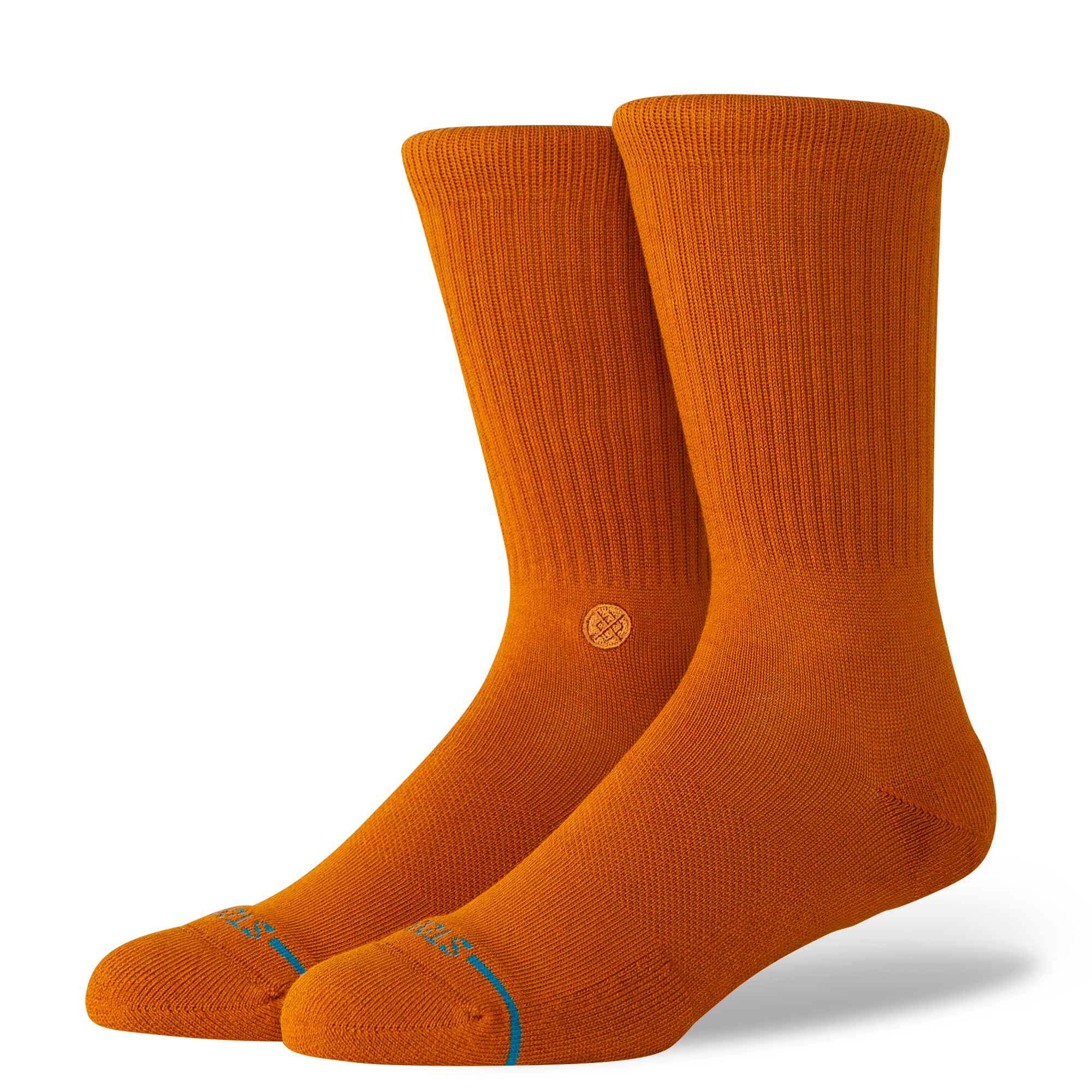 Stance mens Icon Solid Color Cotton Crew Socks - Picture 80 of 92