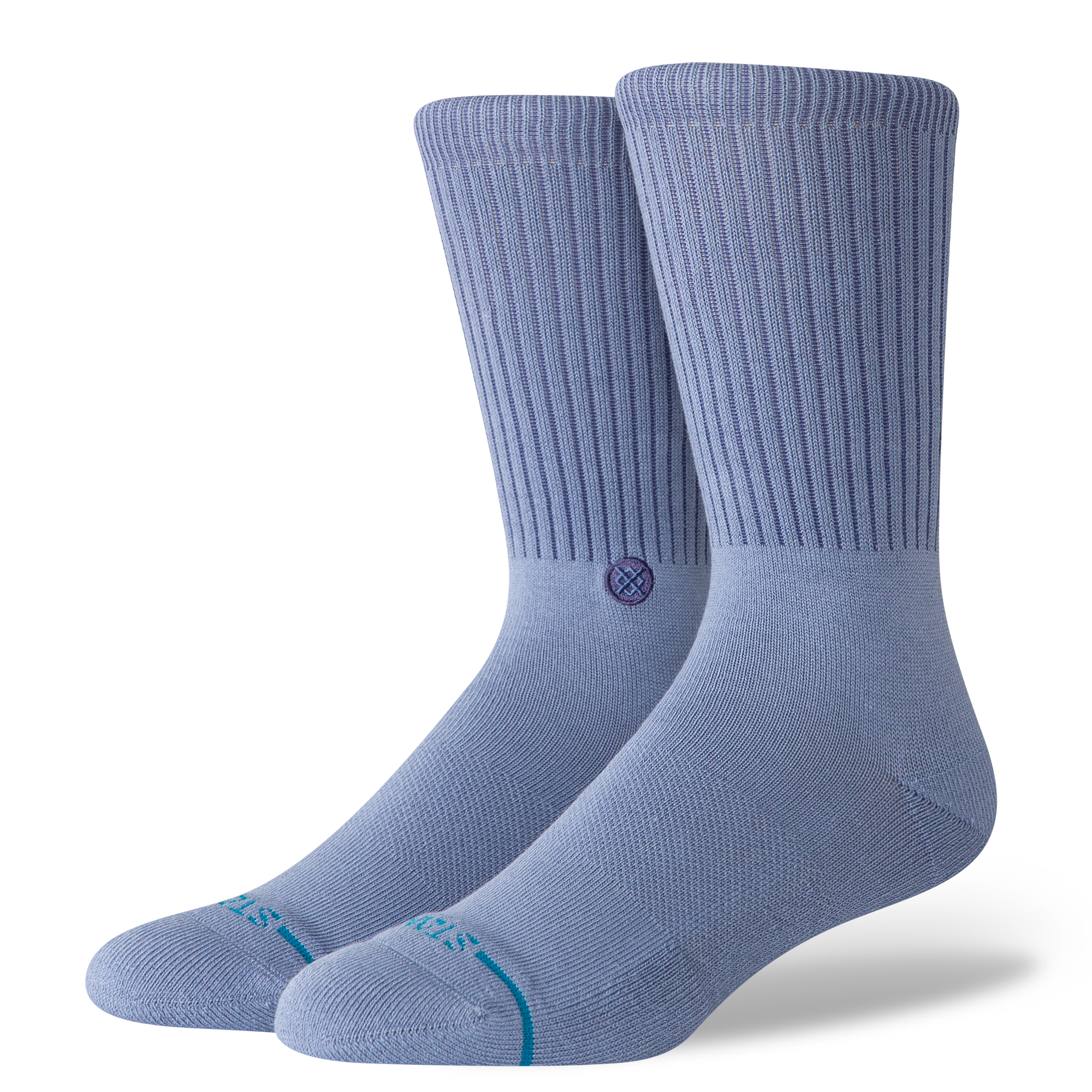 Stance mens Icon Solid Color Cotton Crew Socks - Picture 59 of 82