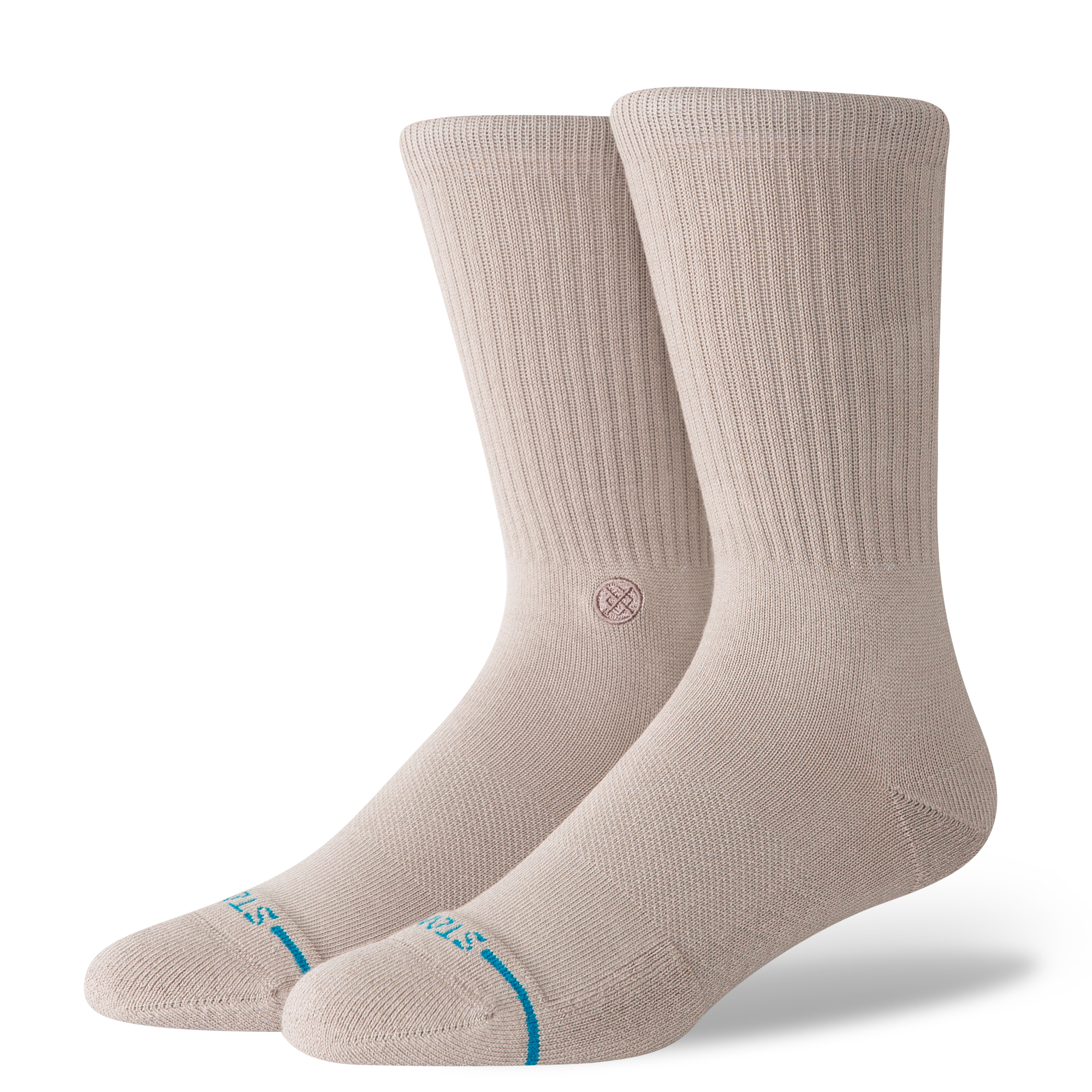 Stance mens Icon Solid Color Cotton Crew Socks - Picture 73 of 82
