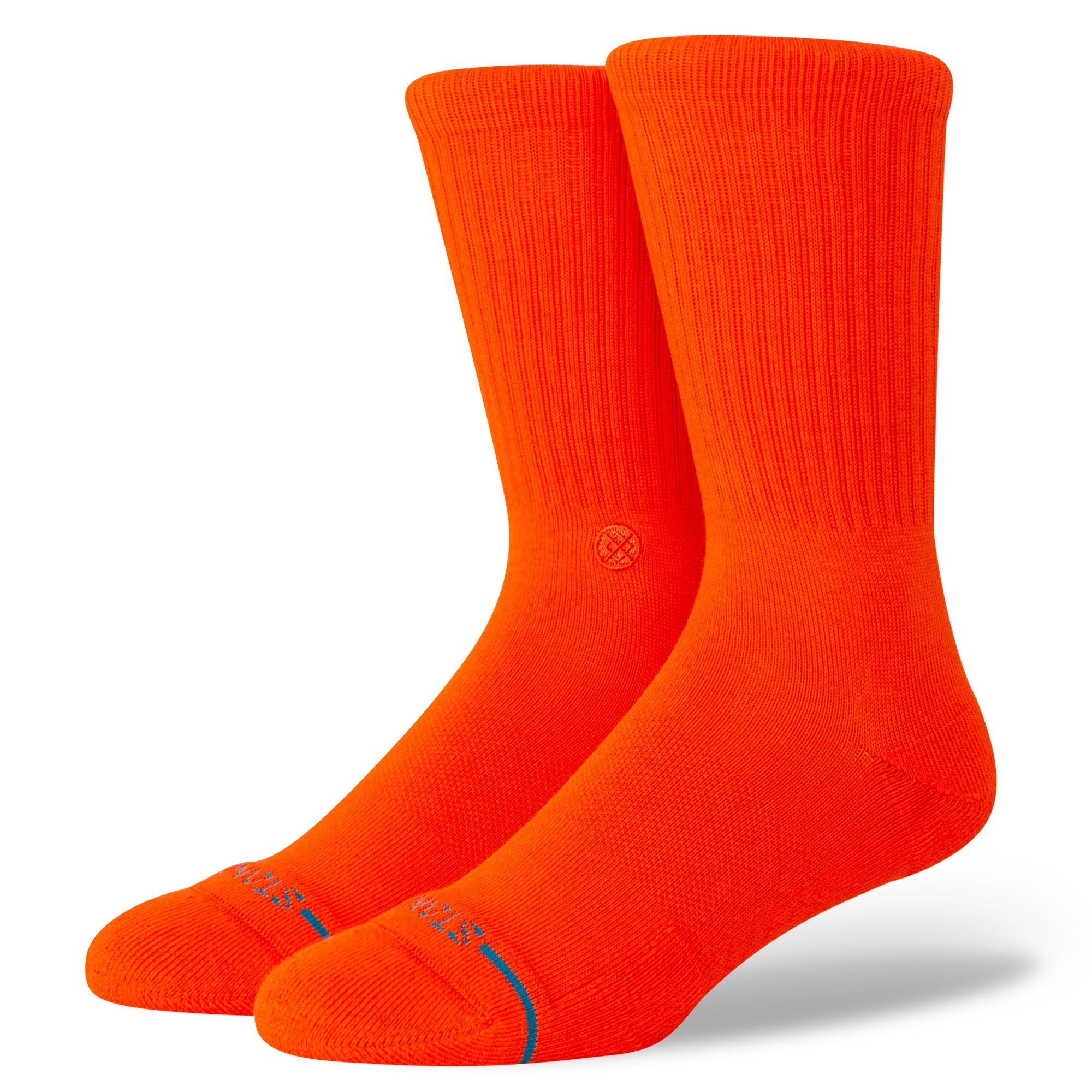 Stance mens Icon Solid Color Cotton Crew Socks - Picture 77 of 82