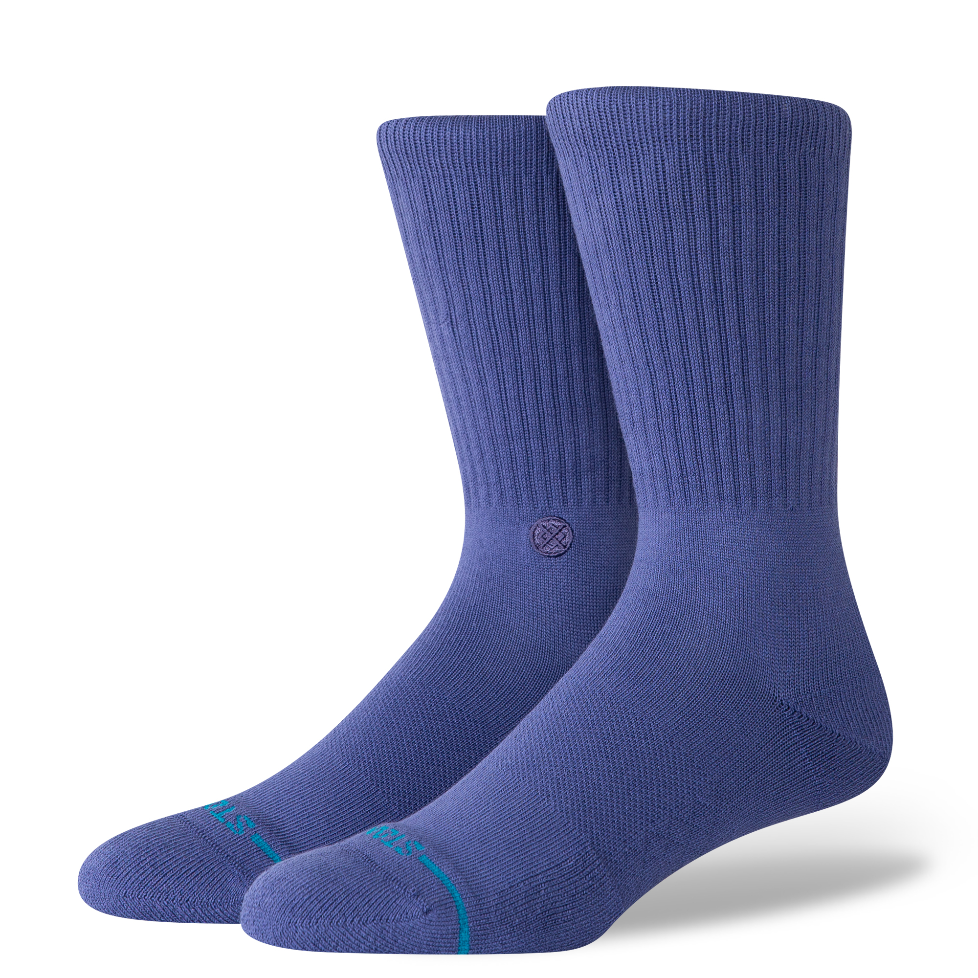 Stance mens Icon Solid Color Cotton Crew Socks - Picture 44 of 82