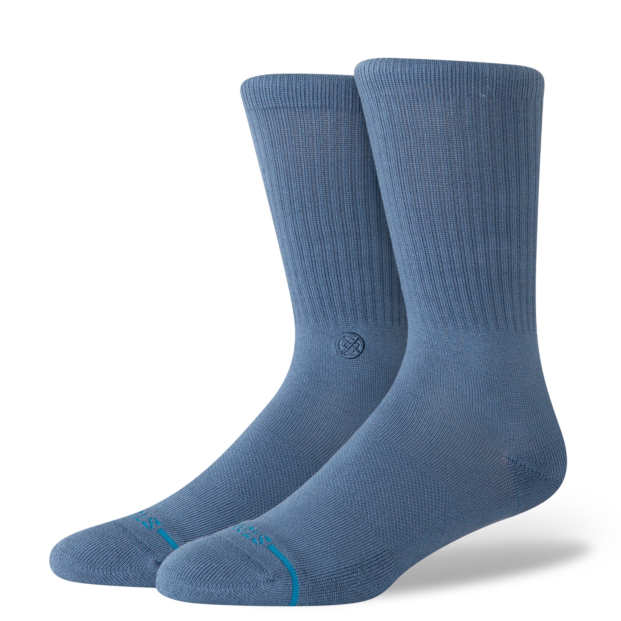 Stance mens Icon Solid Color Cotton Crew Socks - Picture 74 of 92