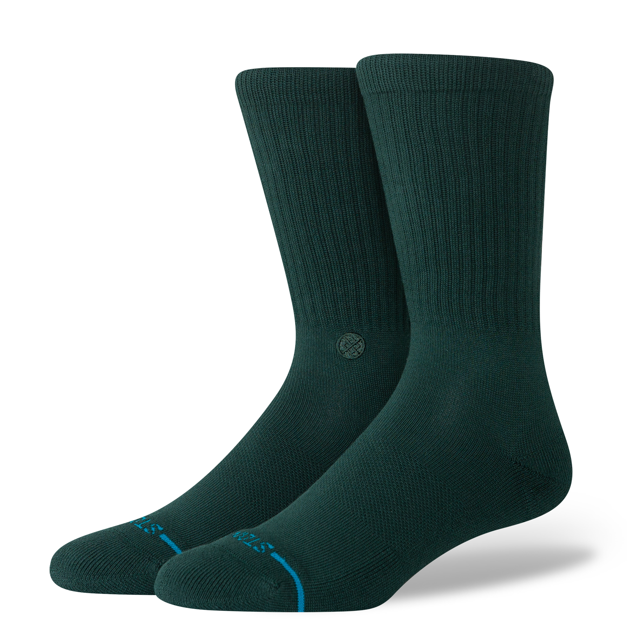 Stance mens Icon Solid Color Cotton Crew Socks - Picture 62 of 92
