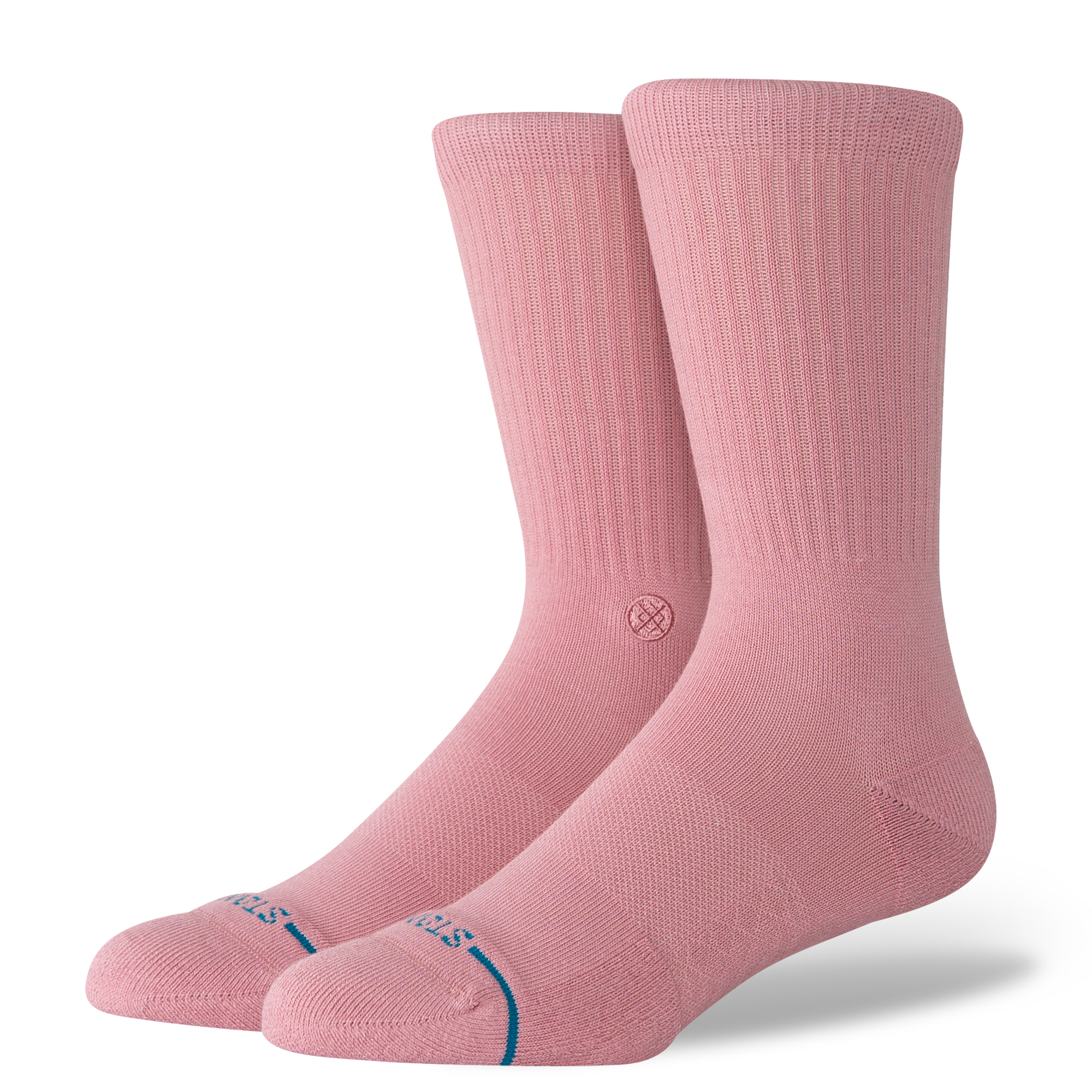 Stance mens Icon Solid Color Cotton Crew Socks - Picture 26 of 82