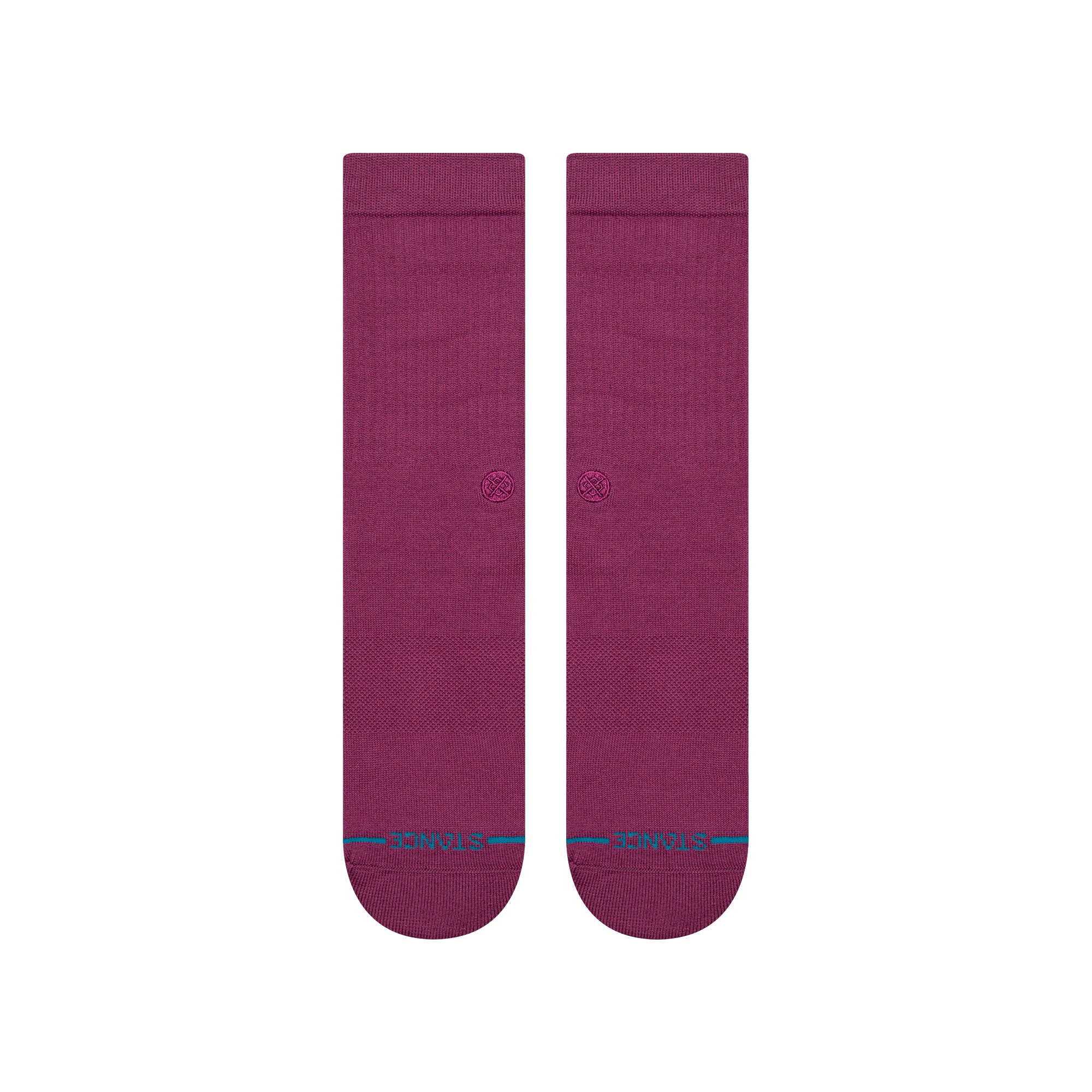 Stance mens Icon Solid Color Cotton Crew Socks - Picture 3 of 82