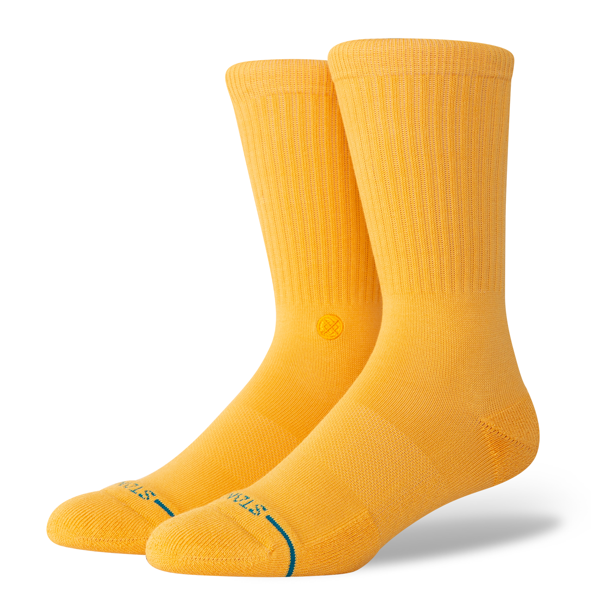 Stance mens Icon Solid Color Cotton Crew Socks - Picture 17 of 82
