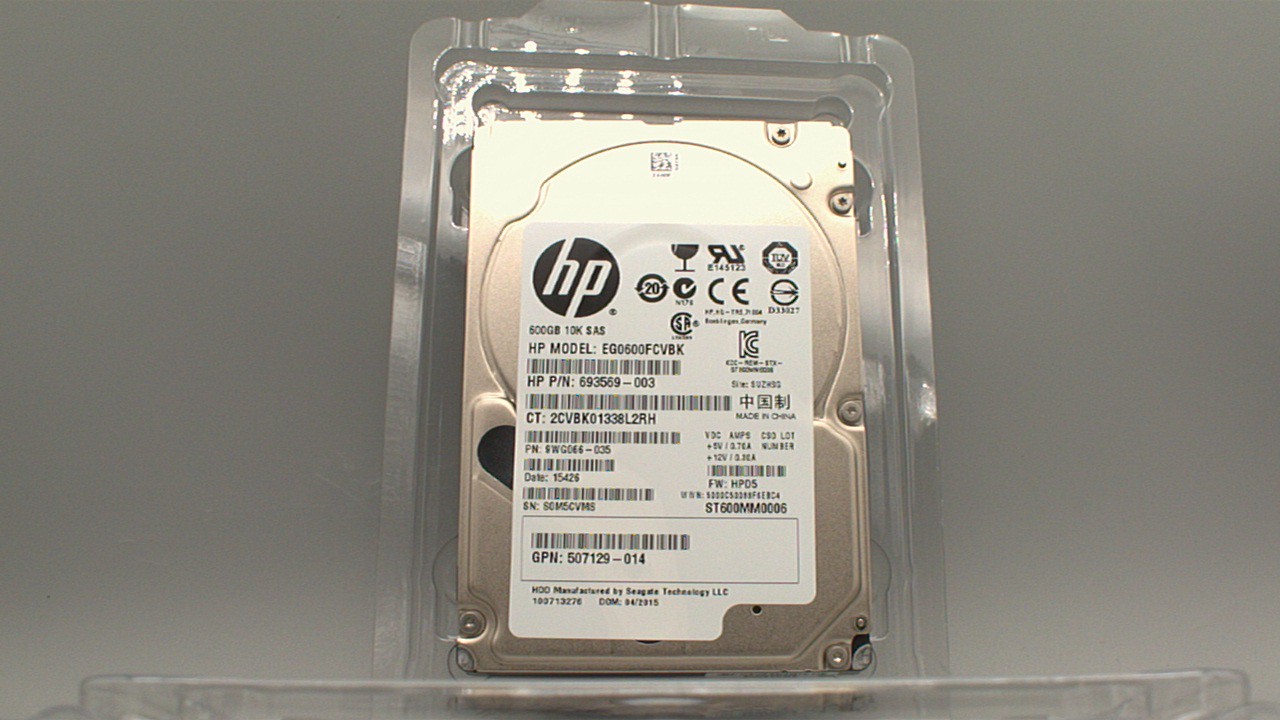 Genuine HP 600GB 10K SAS 2.5