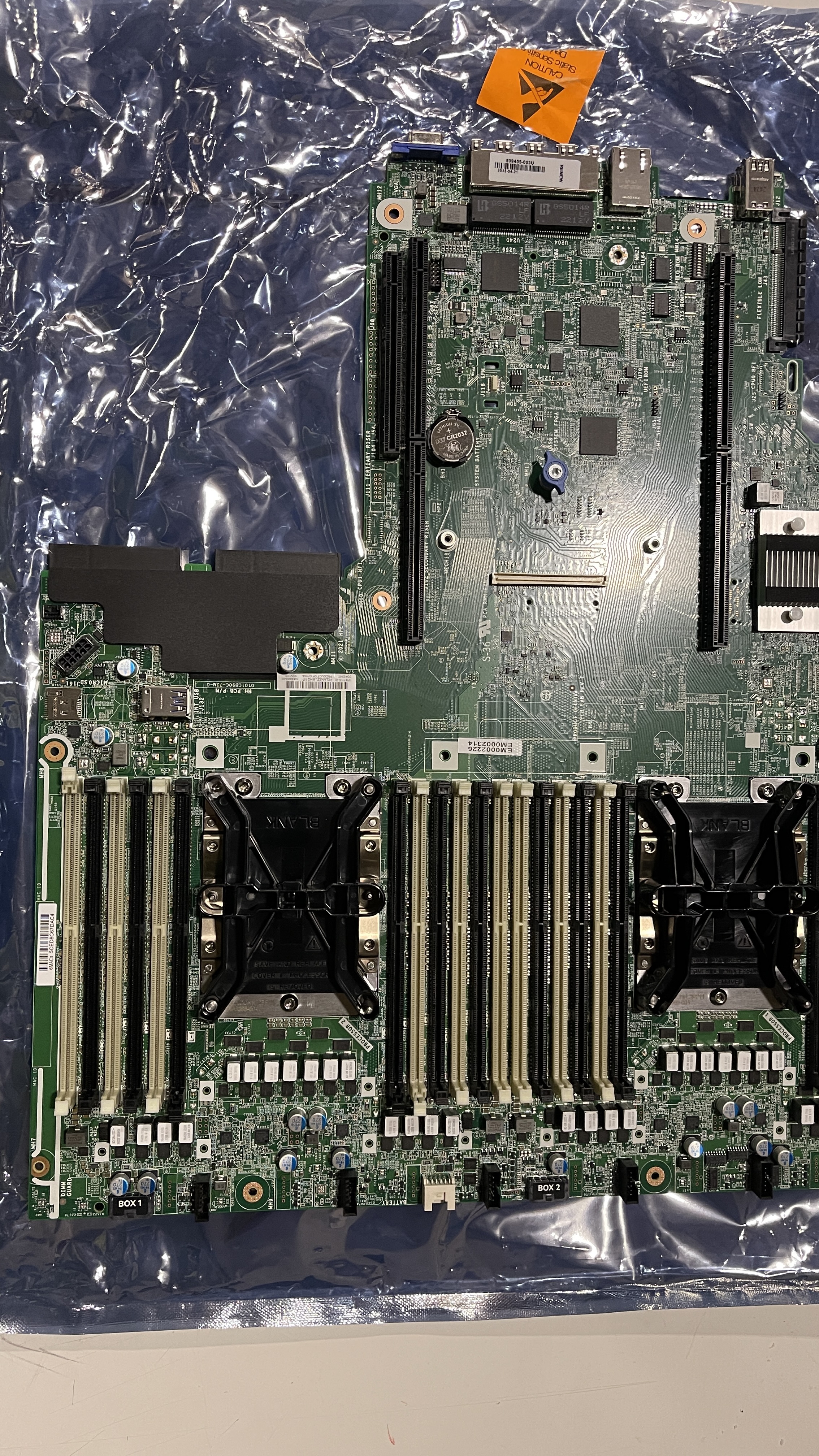 HPE 809455-003 PCA, DL380G10 SYS I/O CLX, MXL RU P11782-001 | eBay