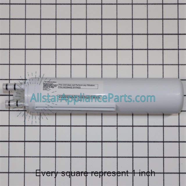 Frigidaire Refrigerator Water Filter Bypass Plug 242294402 717449038302