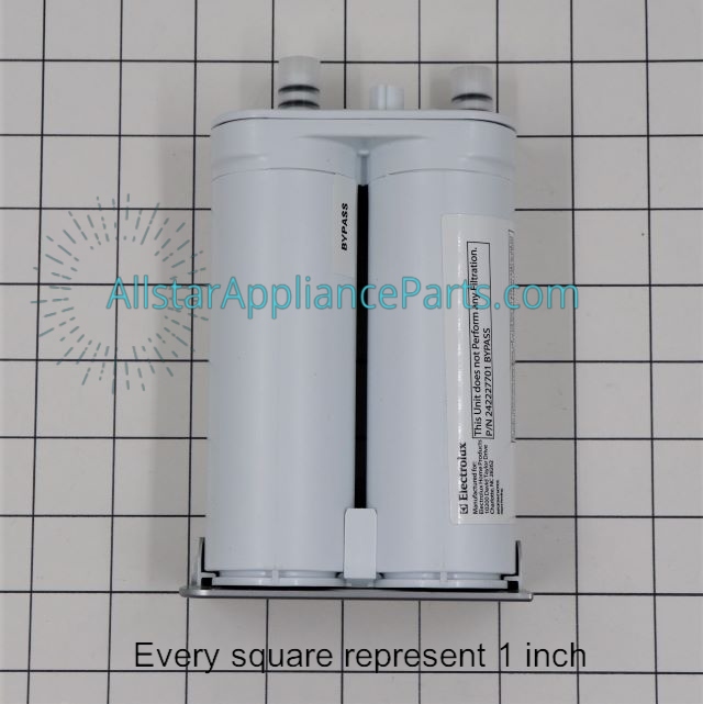 Frigidaire Refrigerator Water Filter Bypass Plug 242227701 760079298110