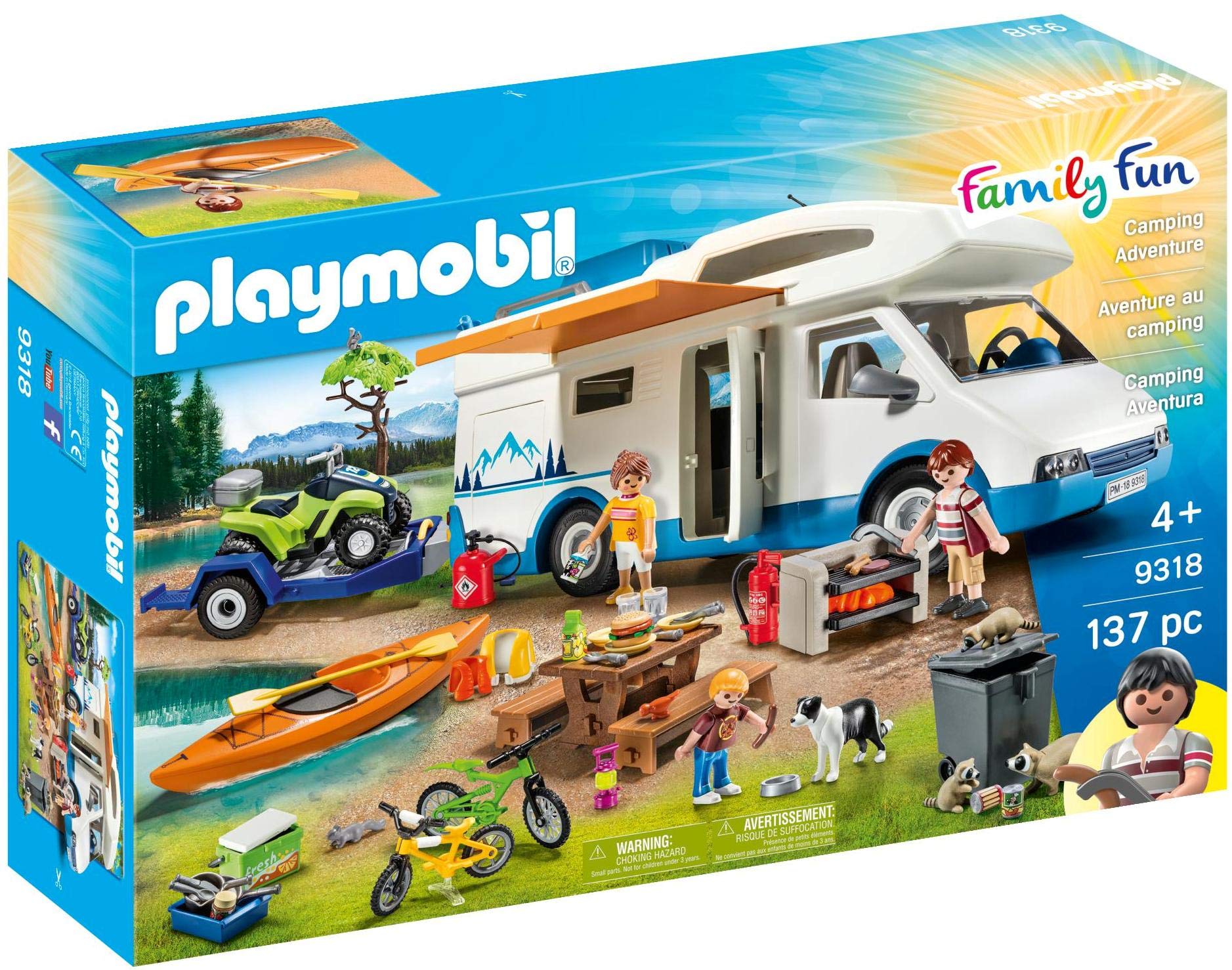 playmobil 9318 camping adventure