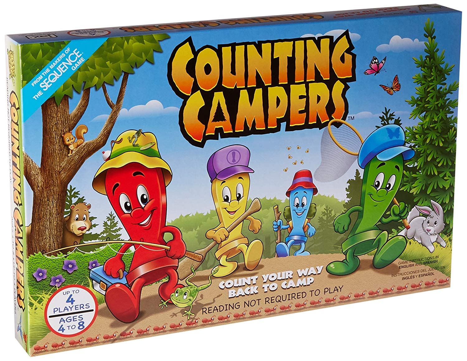 Counting Campers Board Game eBay