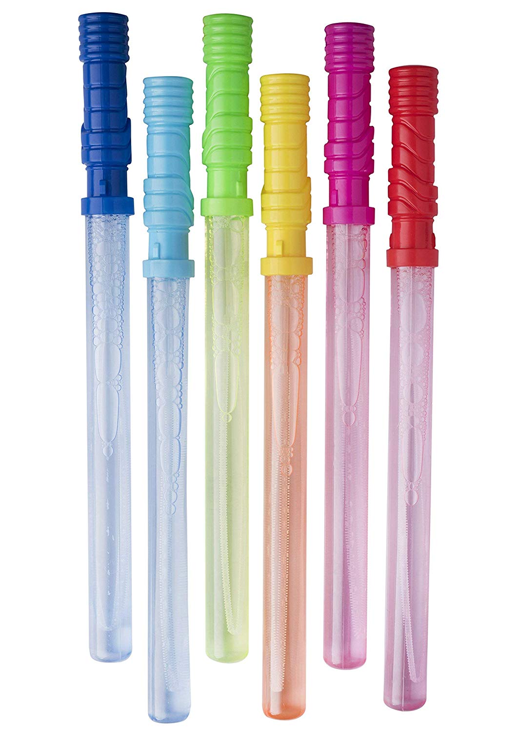 6 Pack of Bubble Wands Giant 4oz Bubble Blowers for Kids in NIB