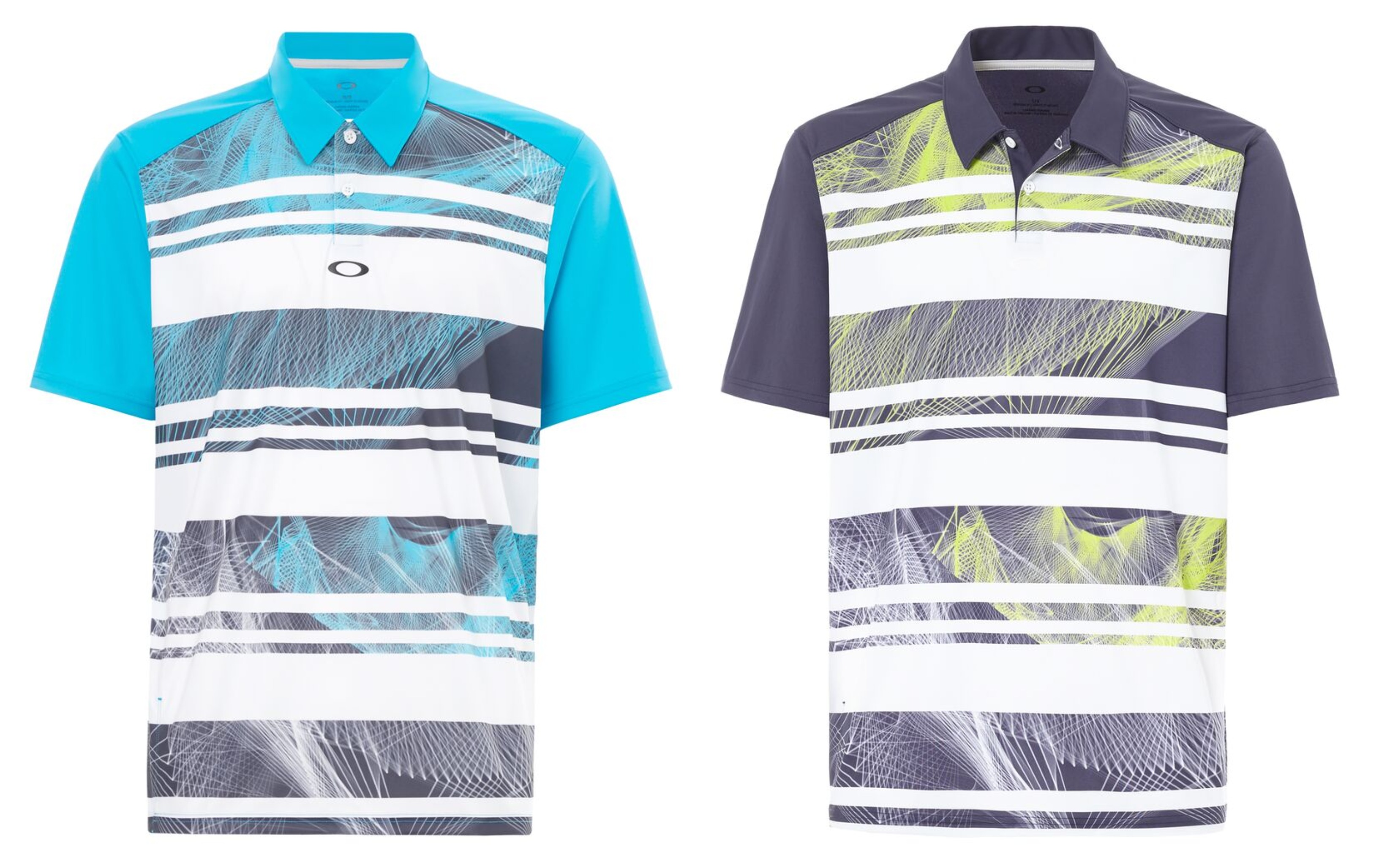 Download Oakley Men's Aero Stripe Mashie Polo Athletic Casual Golf ...