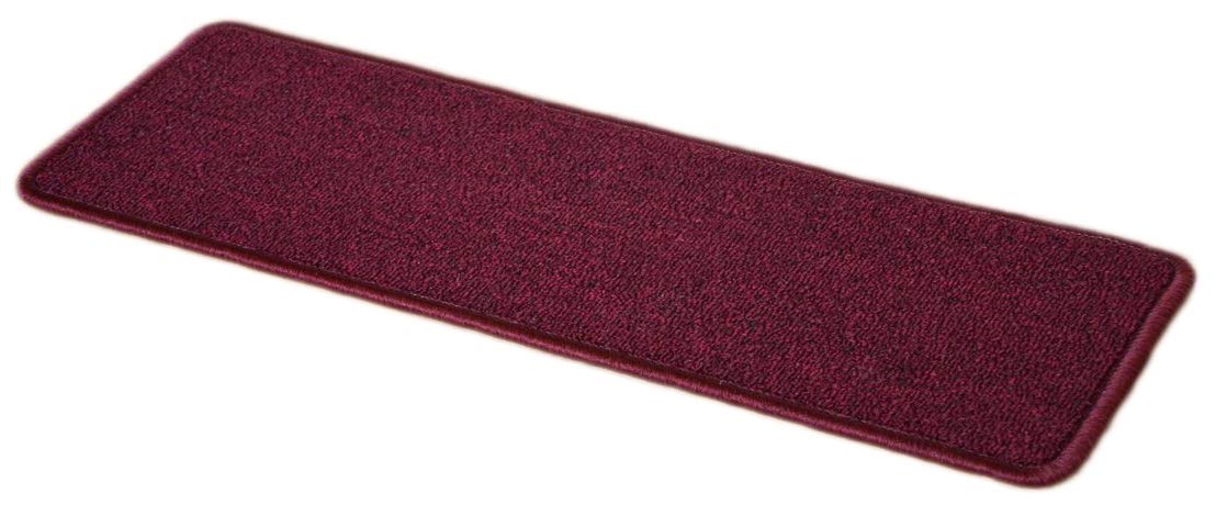 Dean Serged Diy Carpet Stair Tread 27 X 9 Mulberry Set Of 13