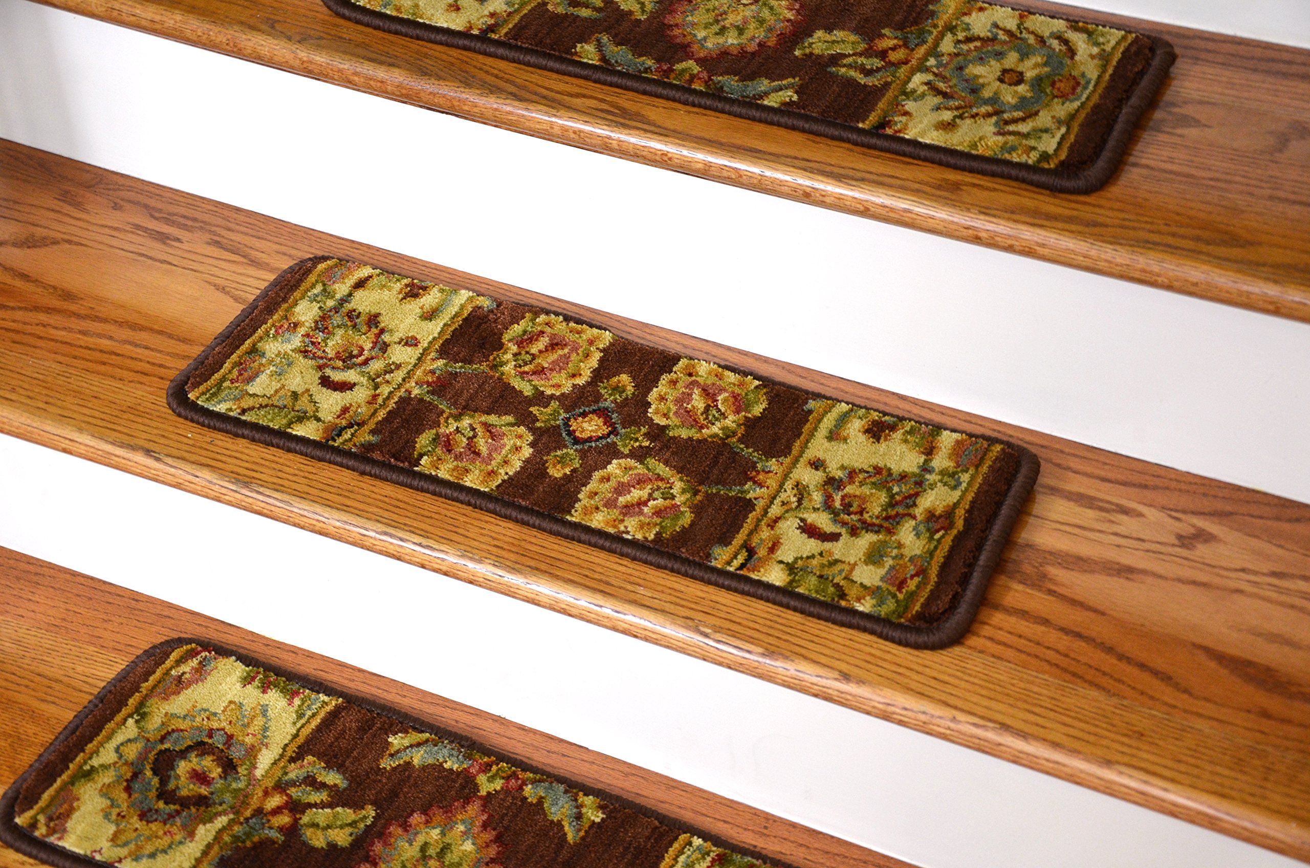 Dean Super Soft Nylon Carpet Stair Treads Renaissance Brown